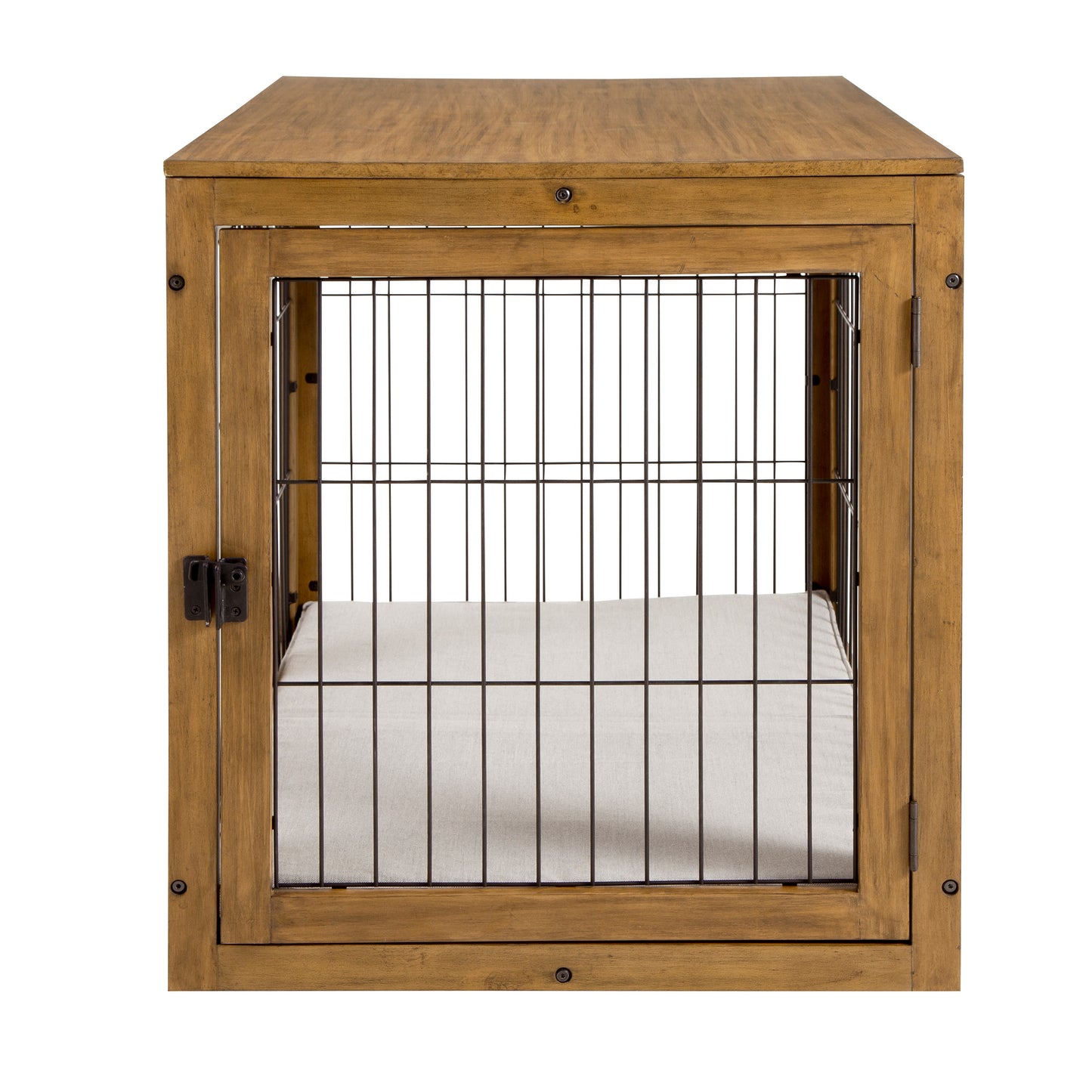 Furniture-Style Dog Crate, Natural