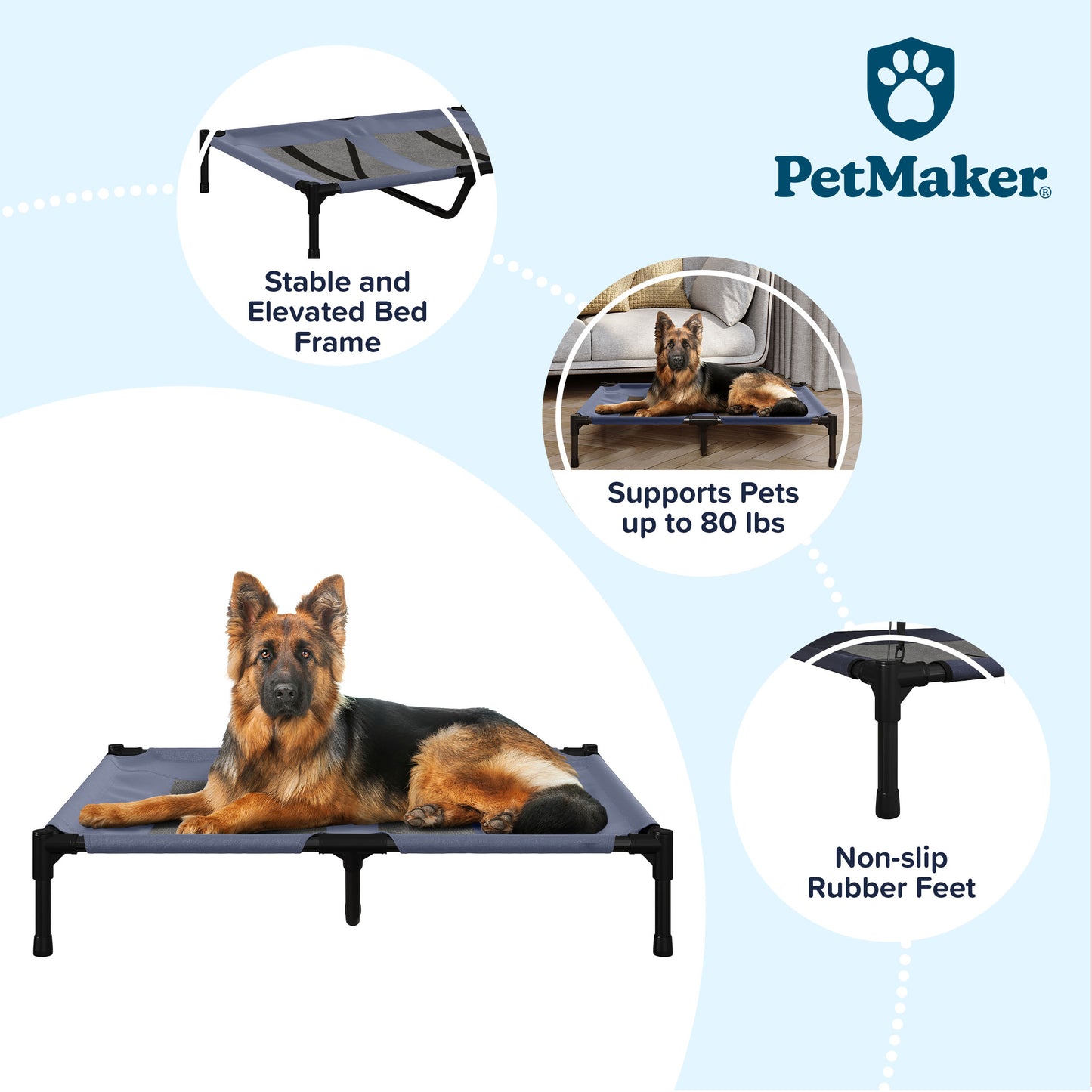 Elevated Dog Bed