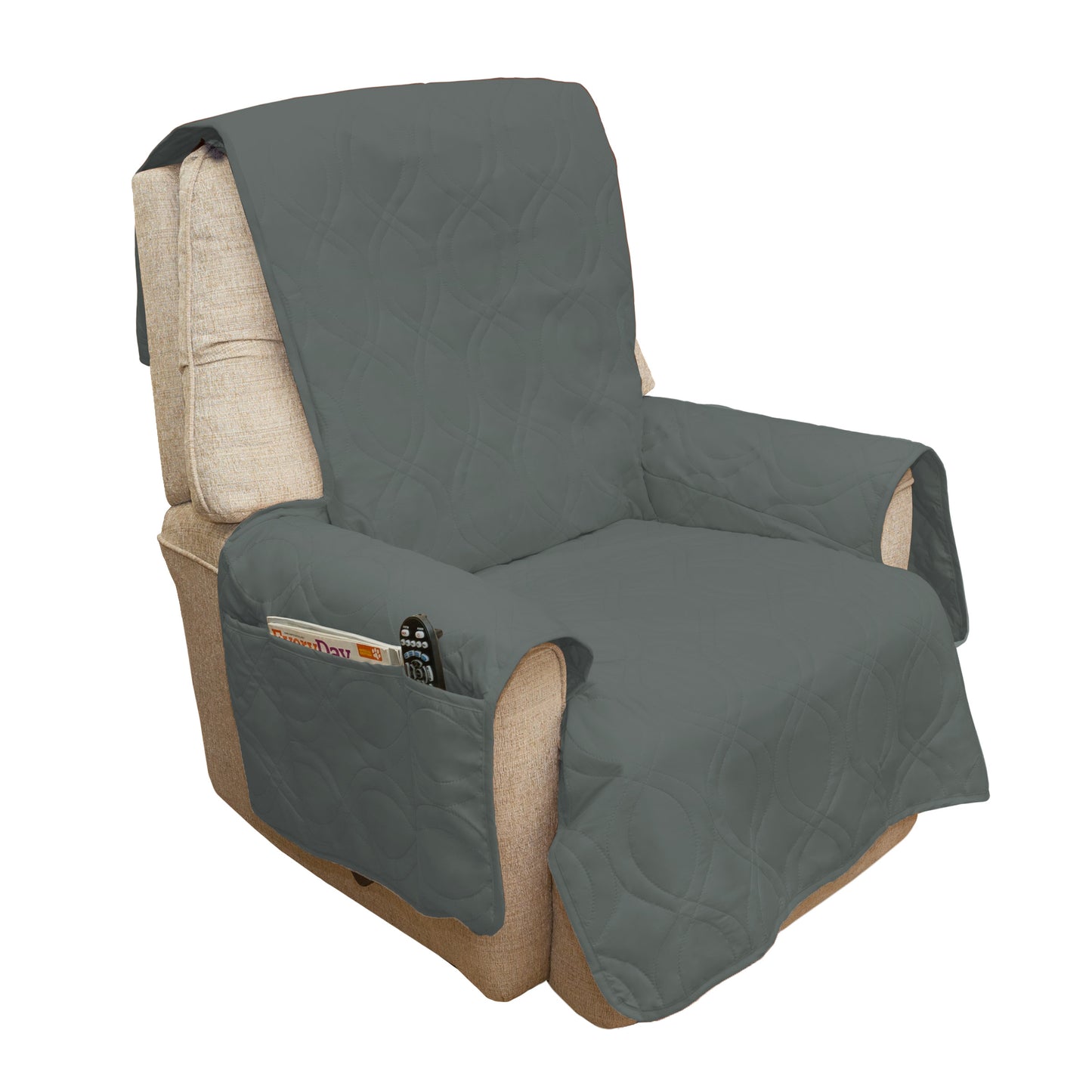 PETMAKER Chair Cover for Dogs and Kids, Gray