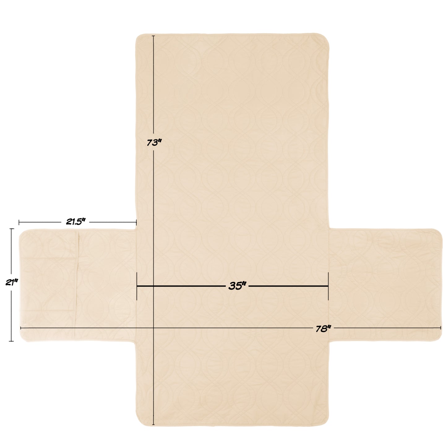 PETMAKER Chair Cover for Dogs and Kids, Tan