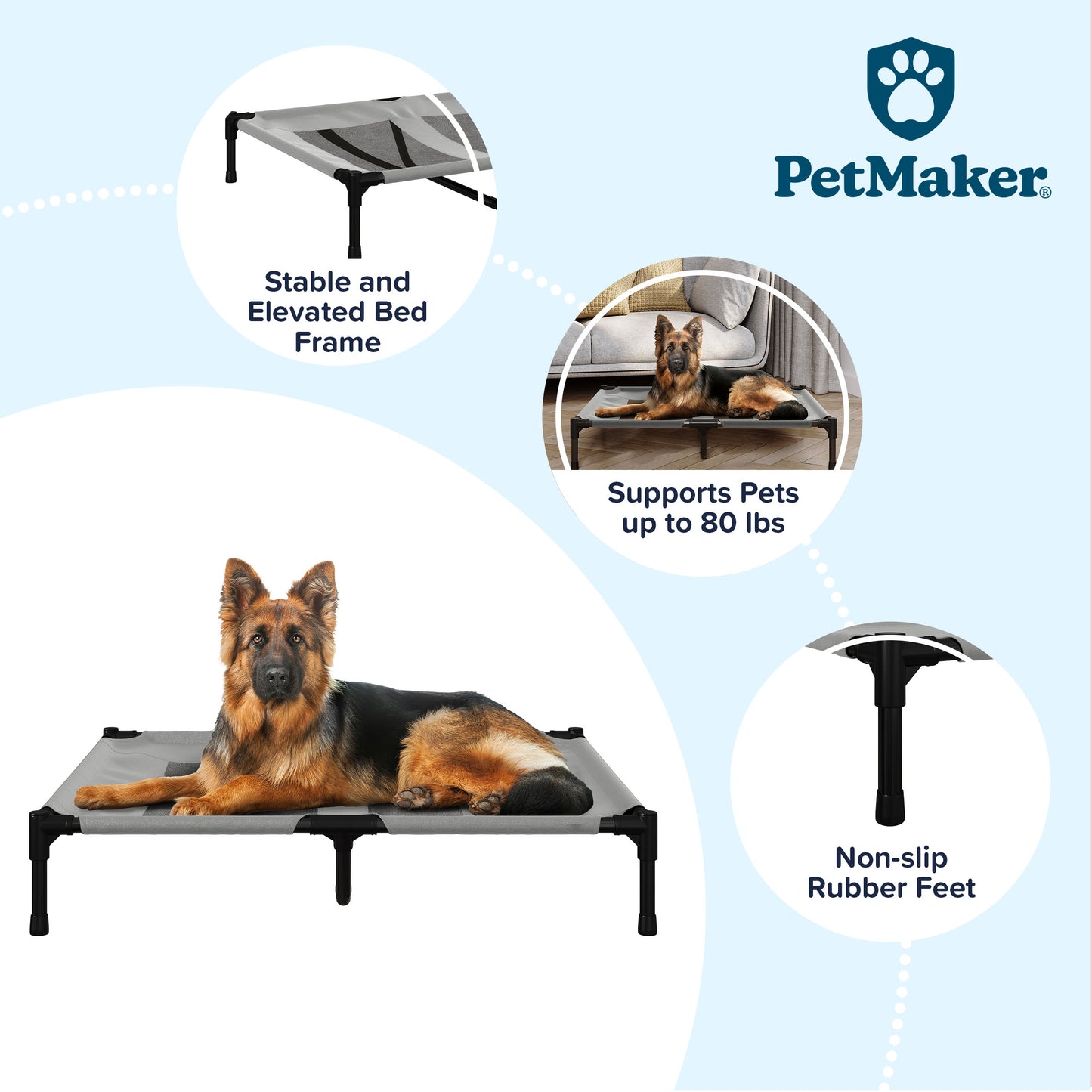Elevated Dog Bed