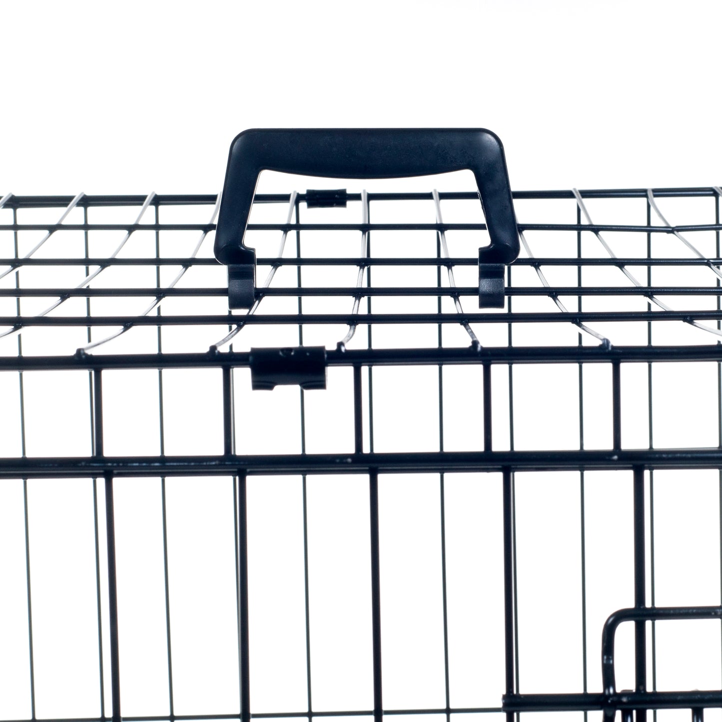 PETMAKER 36-inch Double Door Dog Crate, Black