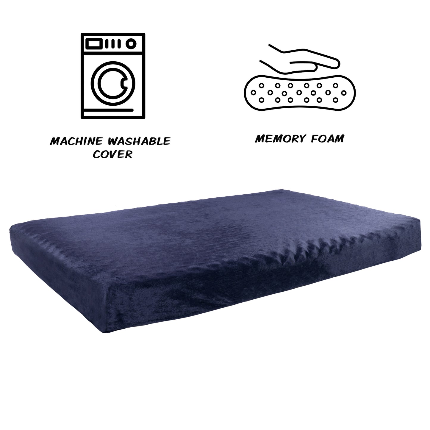 Orthopedic Pet Bed - Egg Crate and Memory