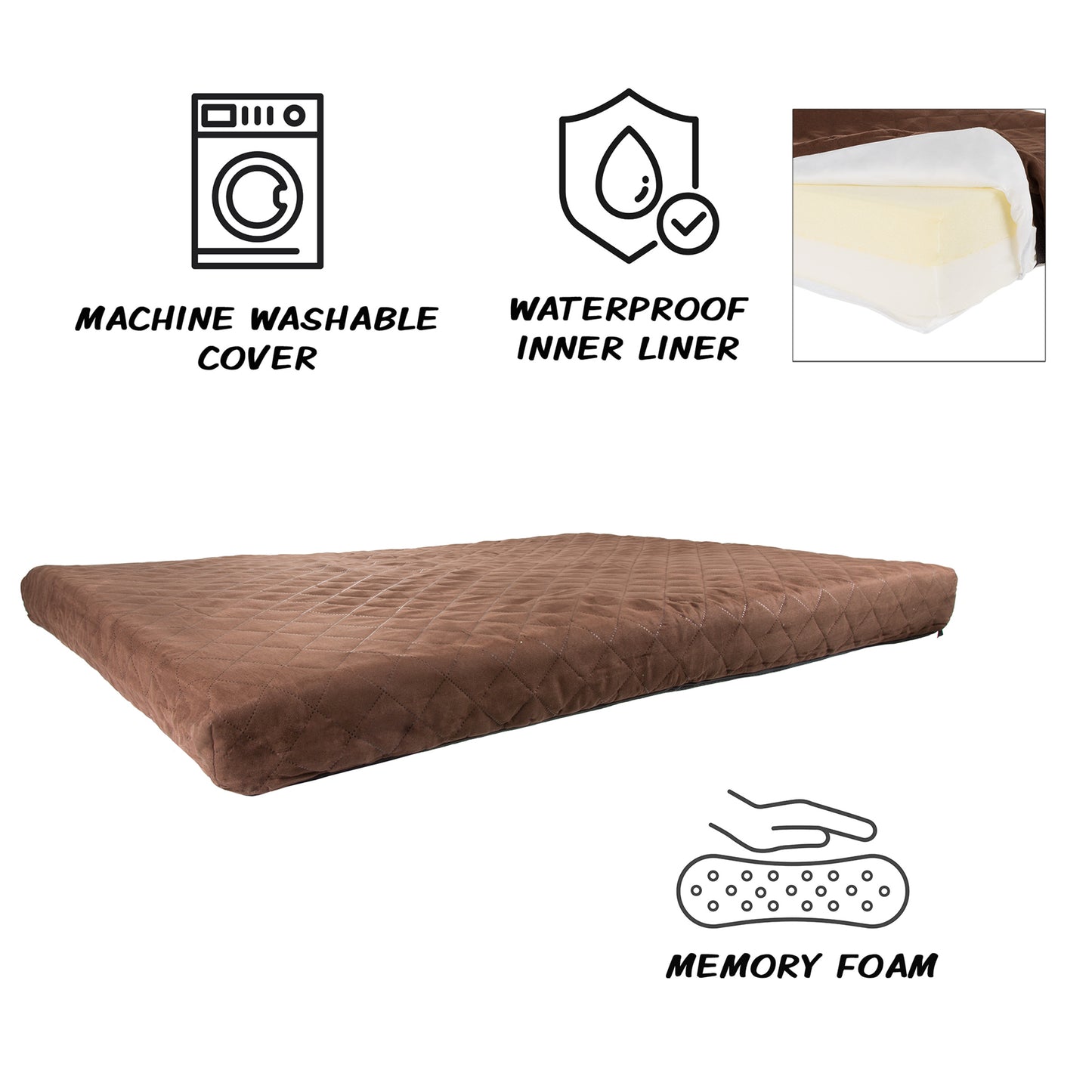 2-Layer Waterproof Dog Bed