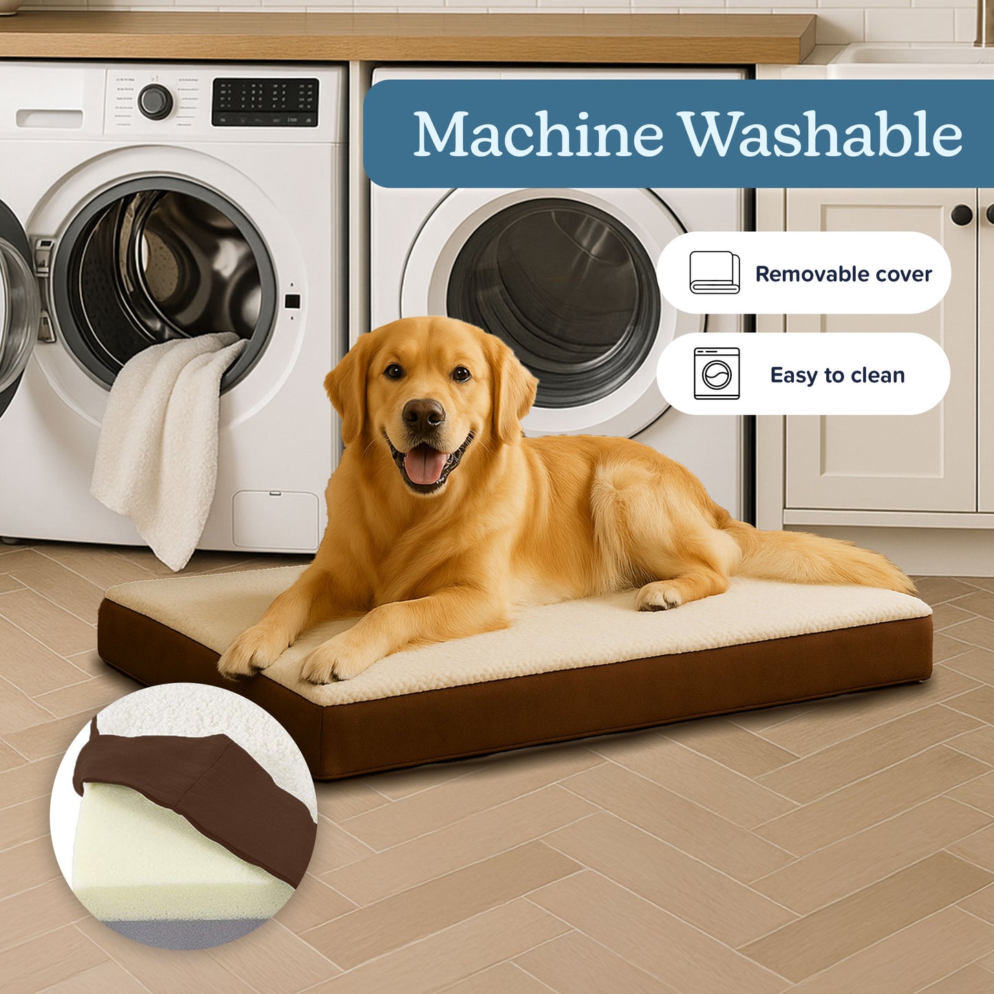 2-Layer Orthopedic Dog Bed