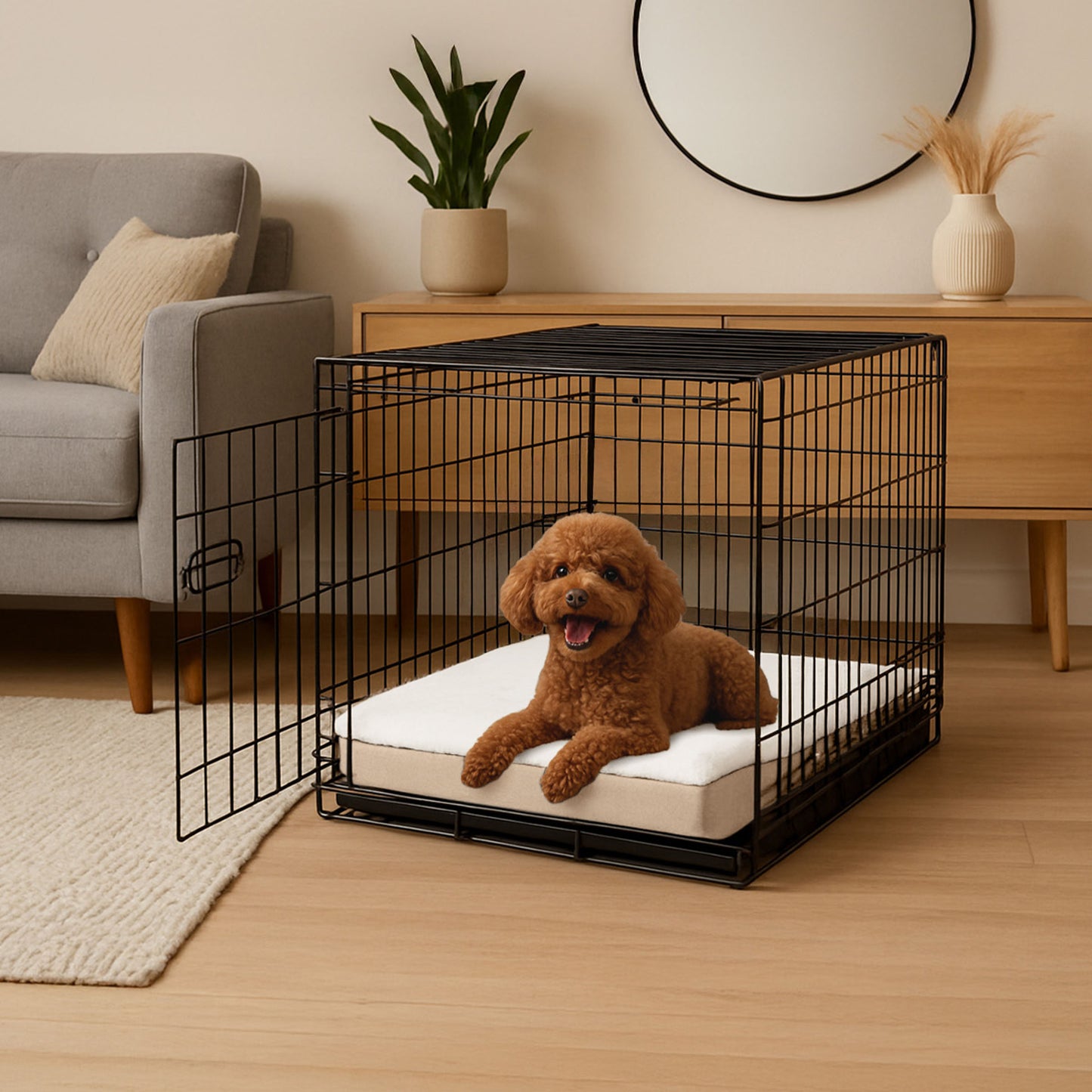 Orthopedic Sherpa Top Pet Bed