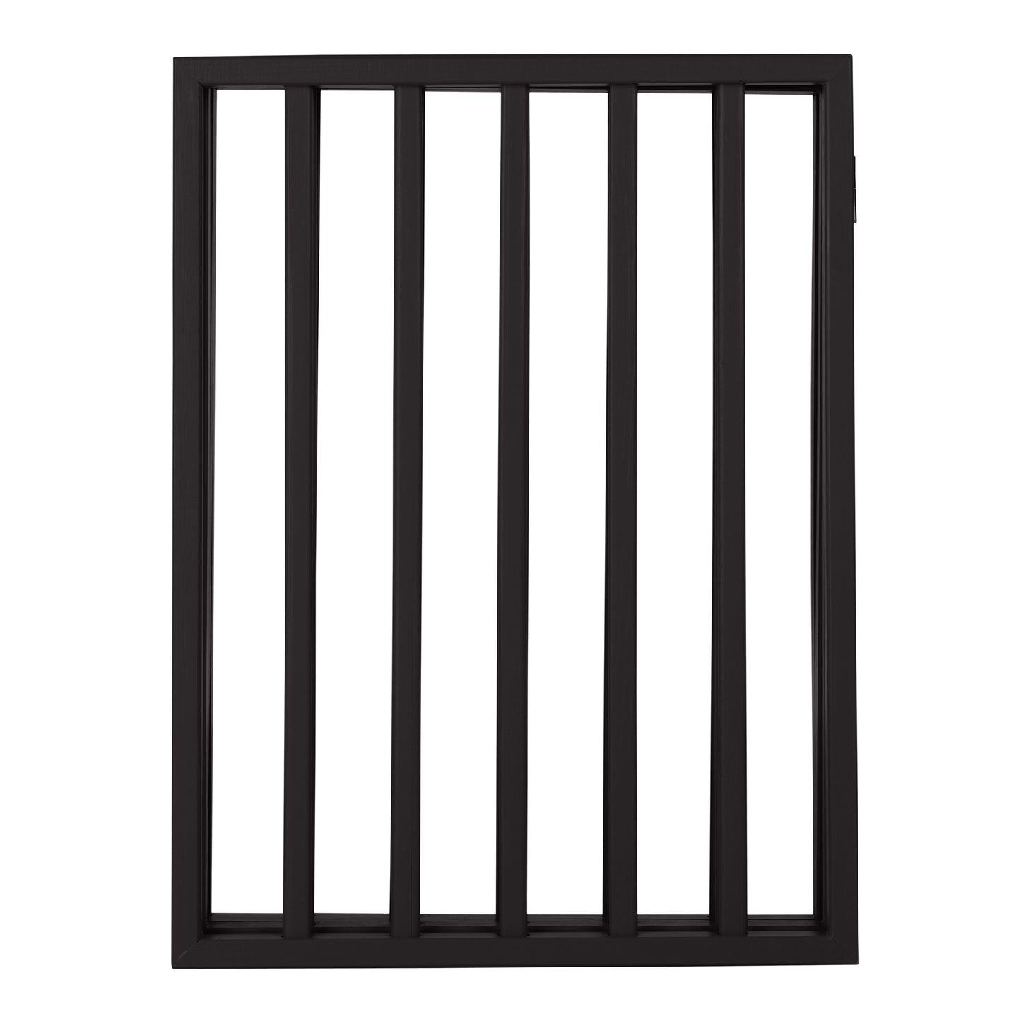 PETMAKER 4-Panel Indoor Foldable Pet Gate, Black