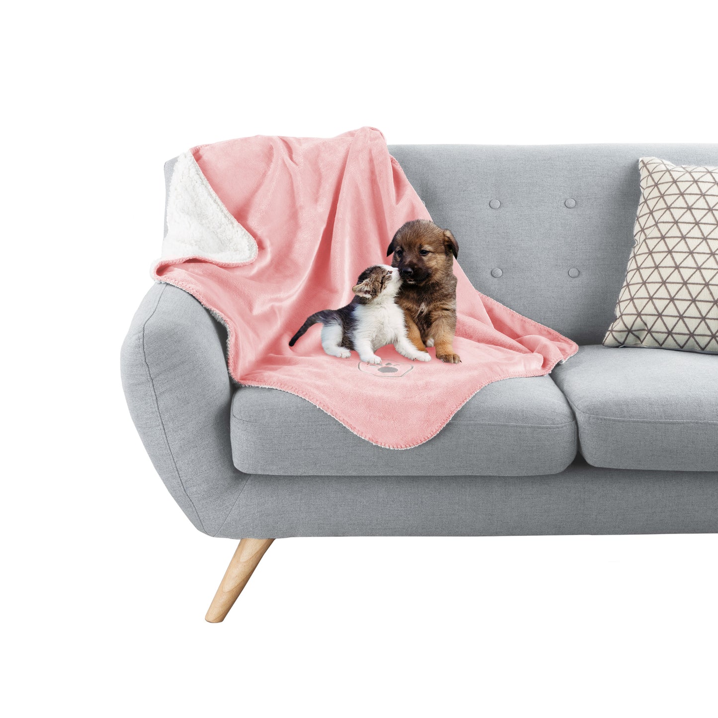 PETMAKER 30x40-Inch Waterproof Dog Blanket, Pink