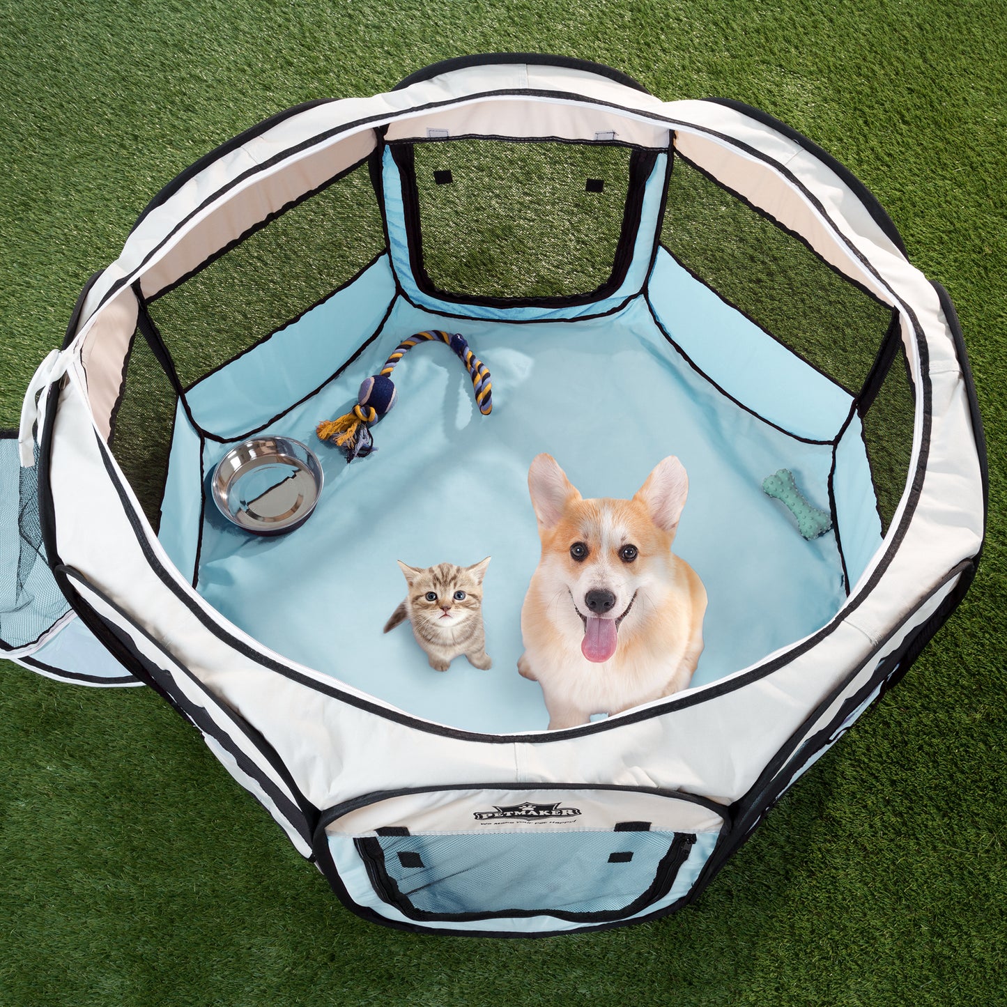 Pop-Up Pet Playpen and Storage Bag
