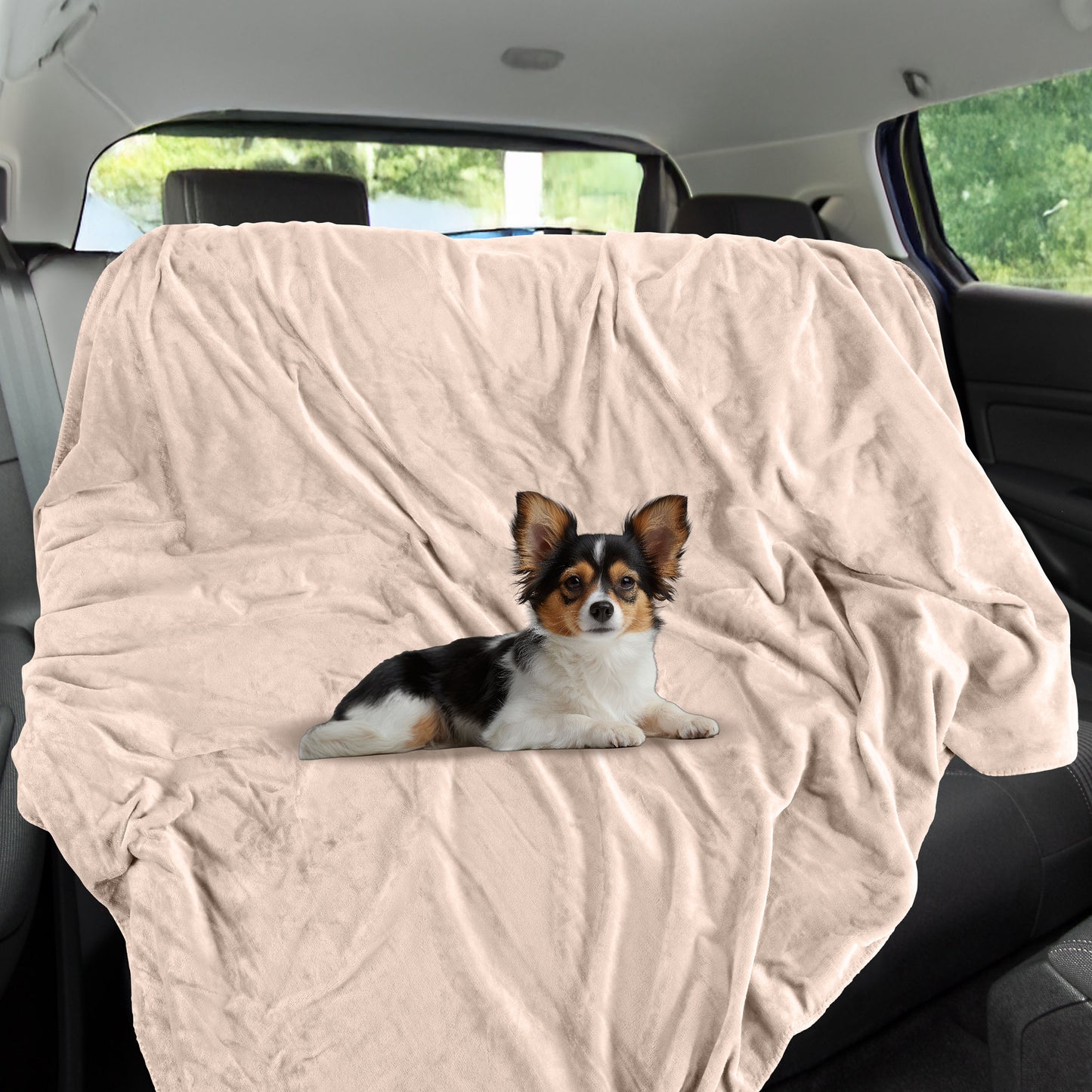 PETMAKER 30x40-Inch Waterproof Dog Blanket, Tan