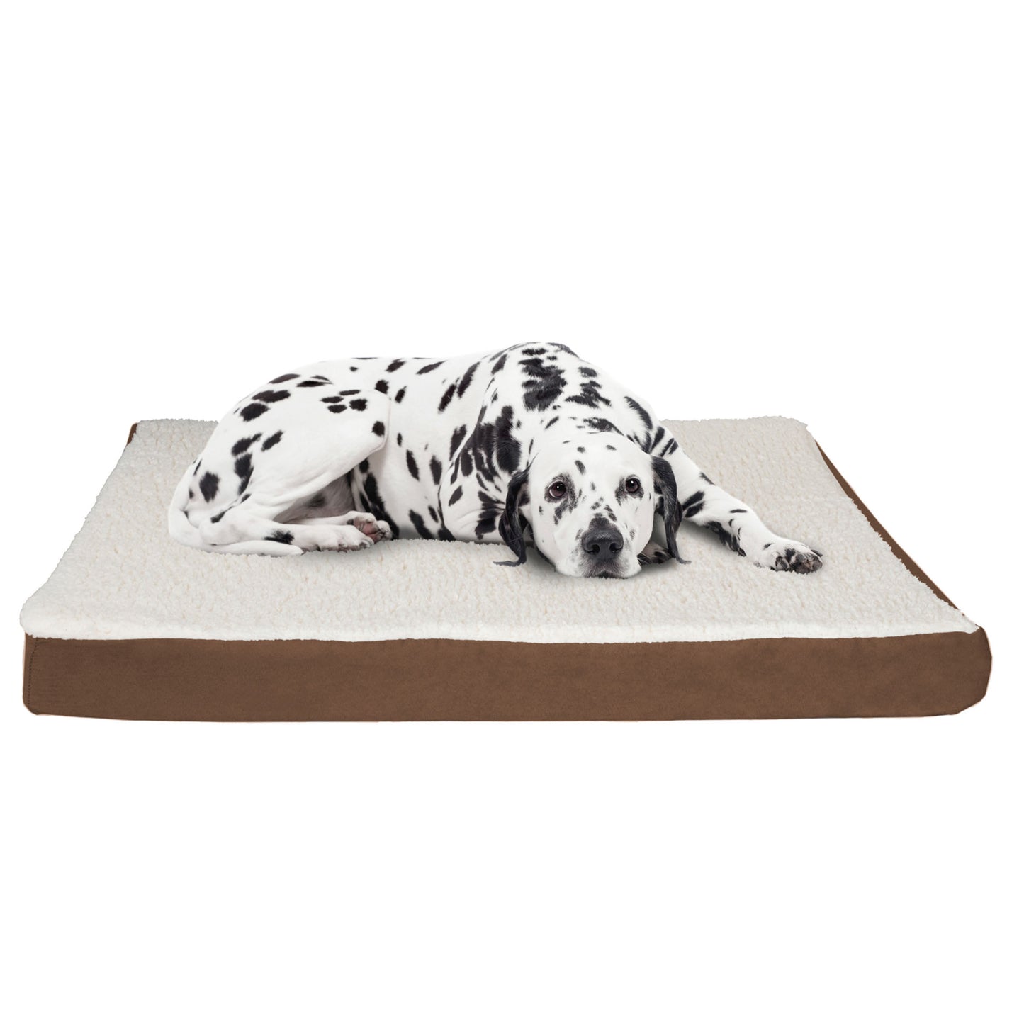 Orthopedic Sherpa Top Pet Bed