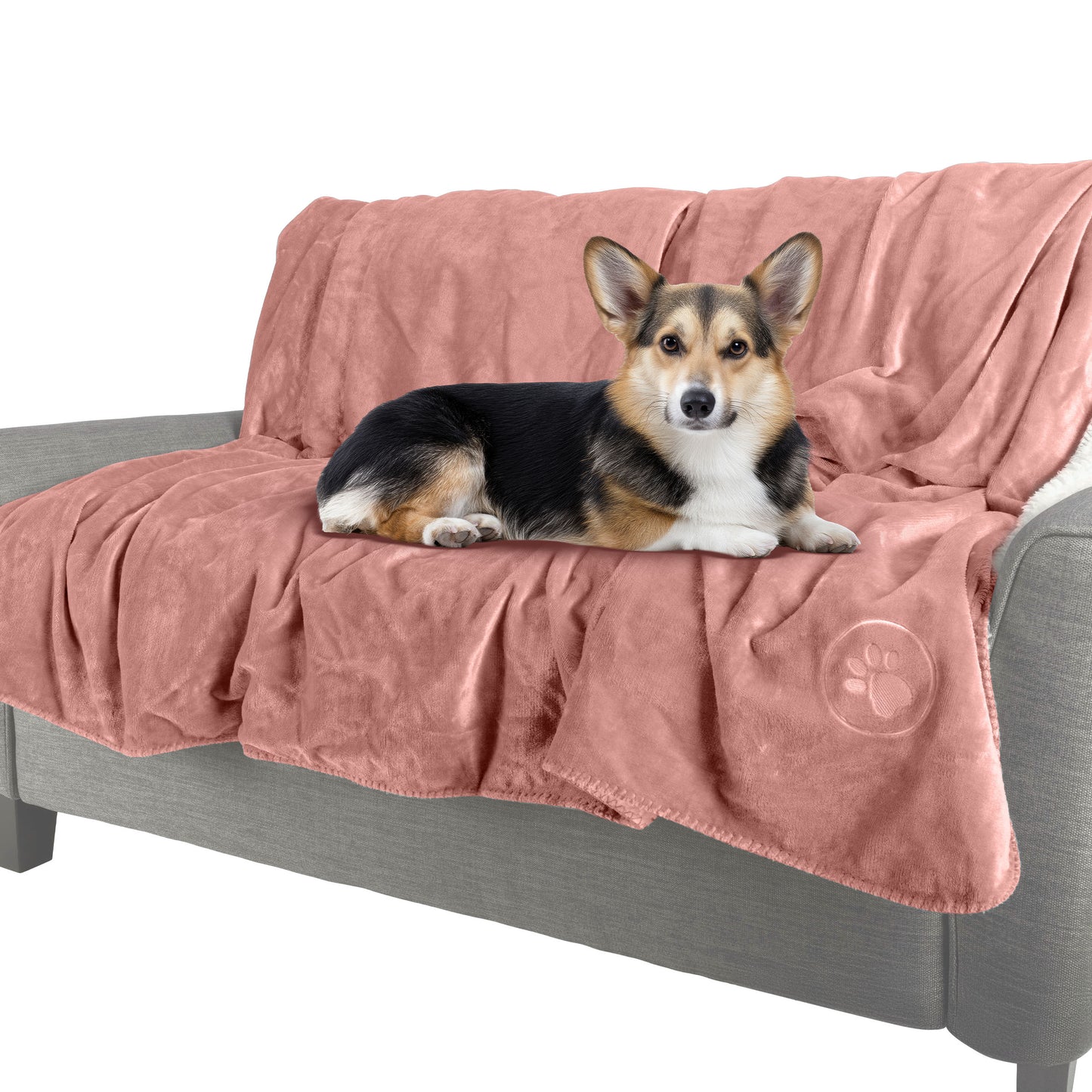 PETMAKER 50x60-Inch Waterproof Dog Blanket, Pink