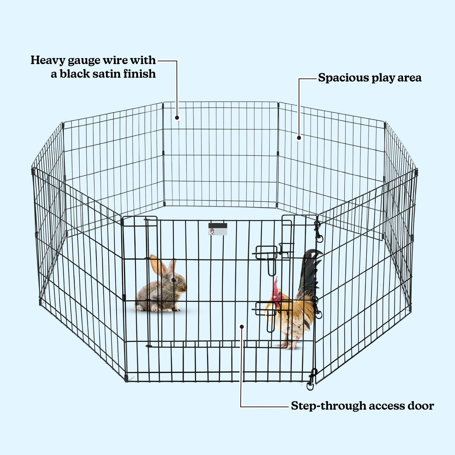 PETMAKER Indoor/Outdoor Foldable Dog Playpen