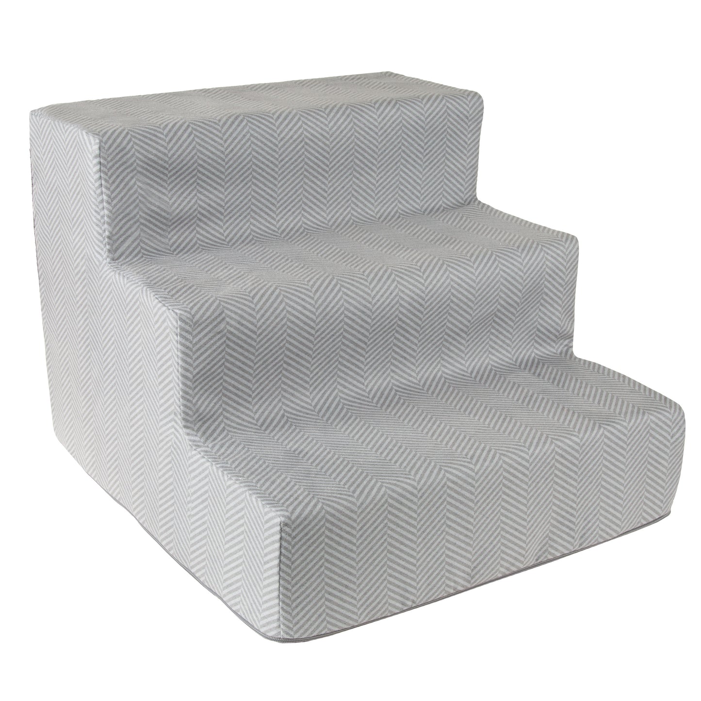 3-Step Nonslip Foam Pet Staircase