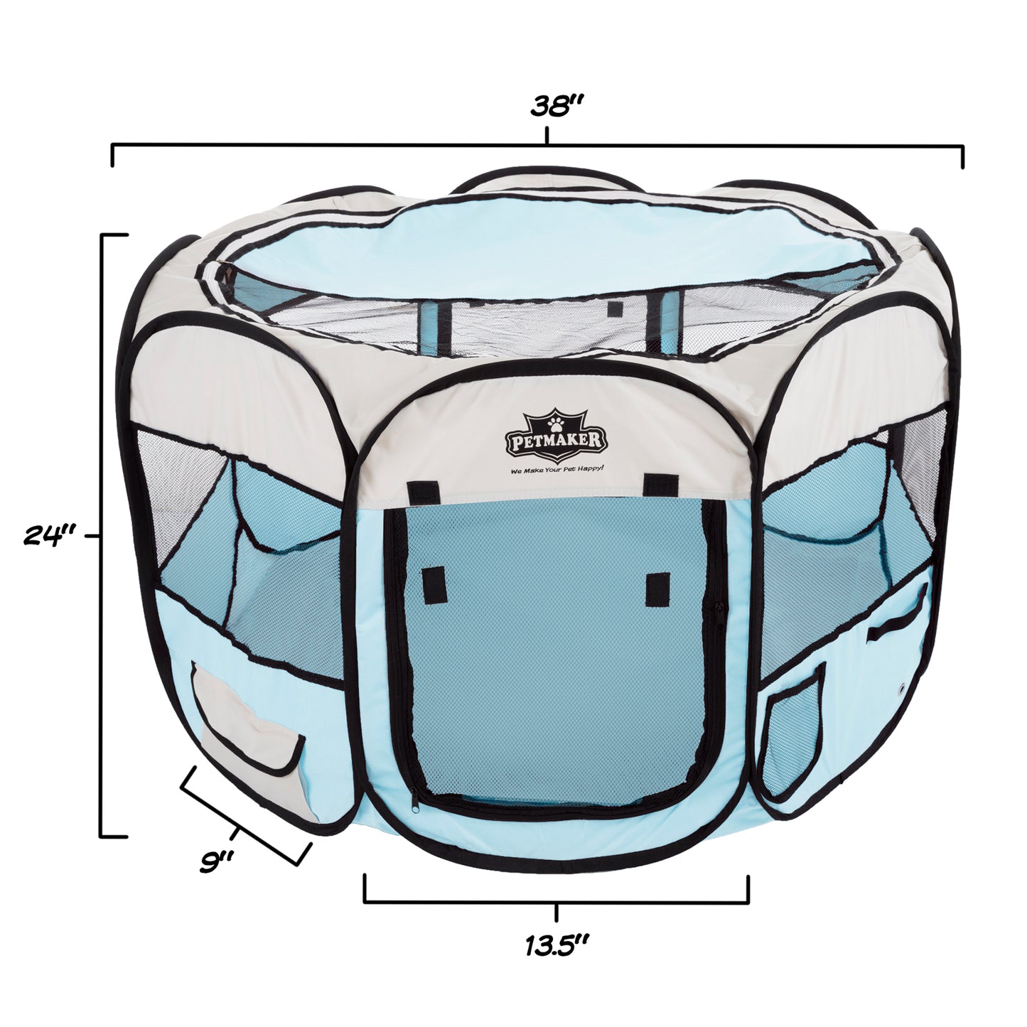 Pop-Up Pet Playpen and Storage Bag