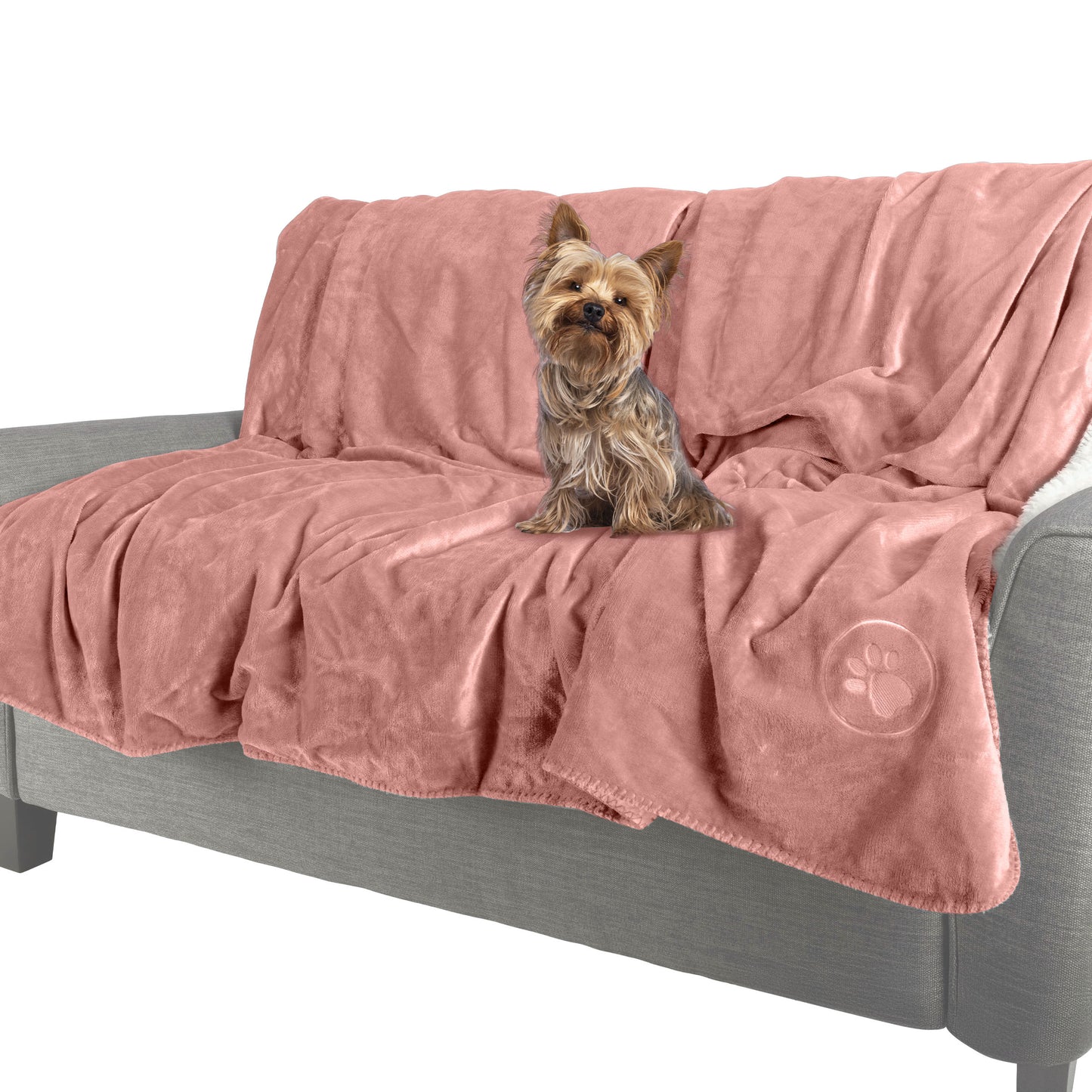 PETMAKER 30x40-Inch Waterproof Dog Blanket, Pink