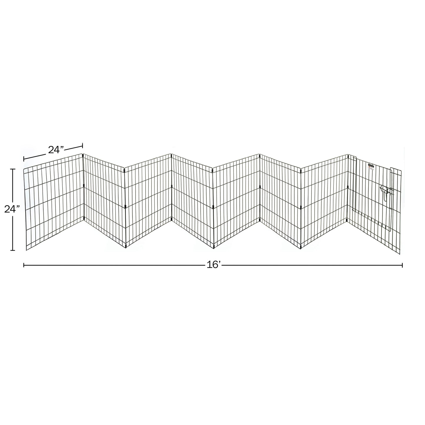 PETMAKER Indoor/Outdoor Foldable Dog Playpen
