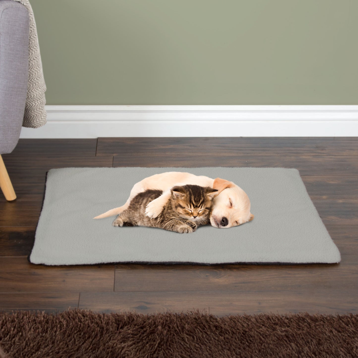 Self-Heating Pet Bed with Cover