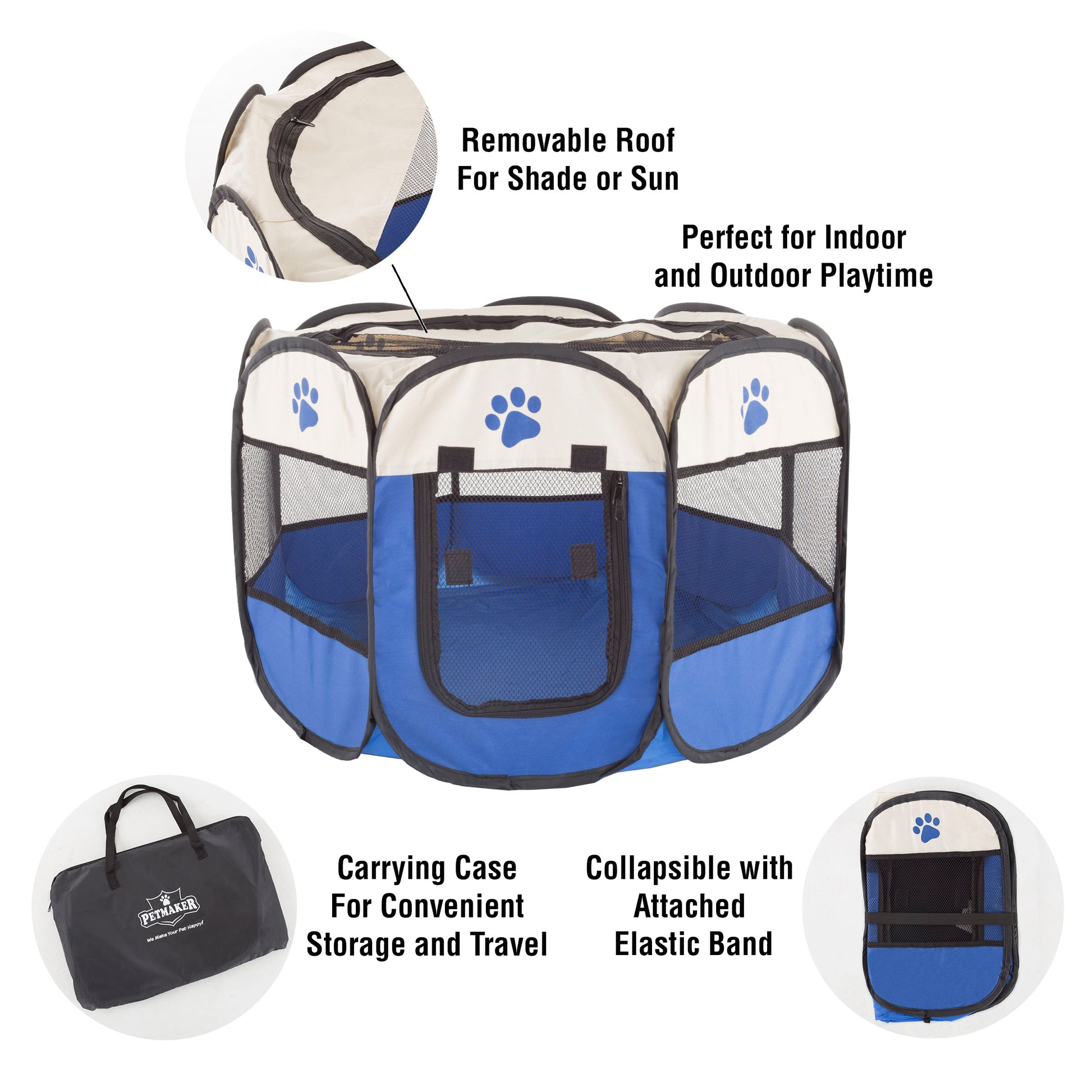 playpen tent PETMAKER Pop-Up Dog Playpen and Cat Tent