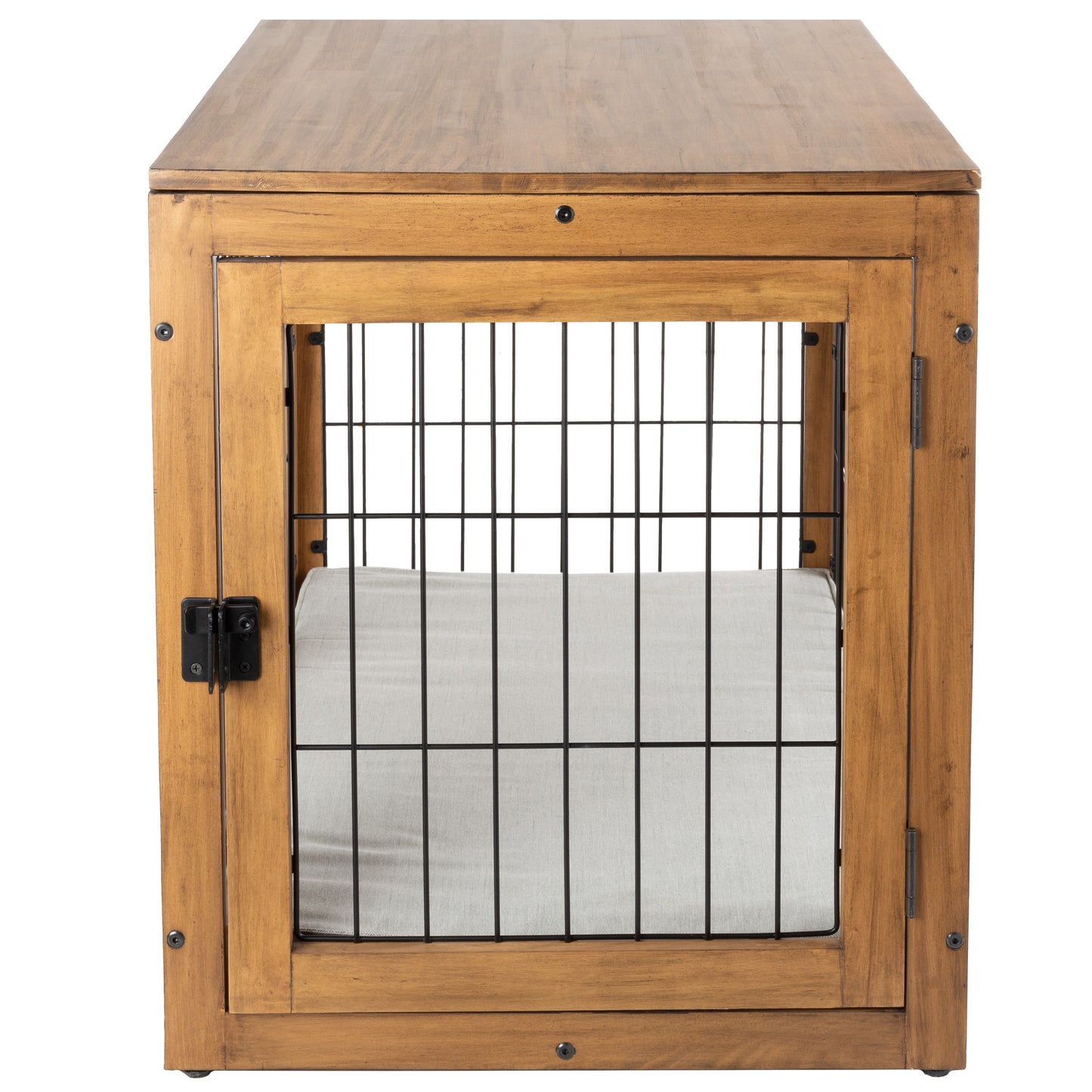 Furniture-Style Dog Crate, Natural