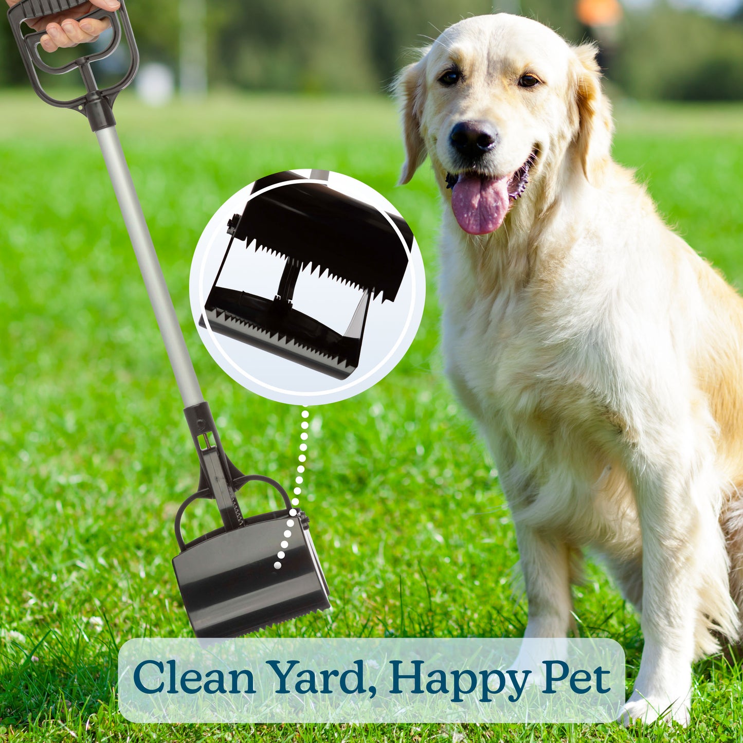 Pet Pooper Scooper with Long Handle