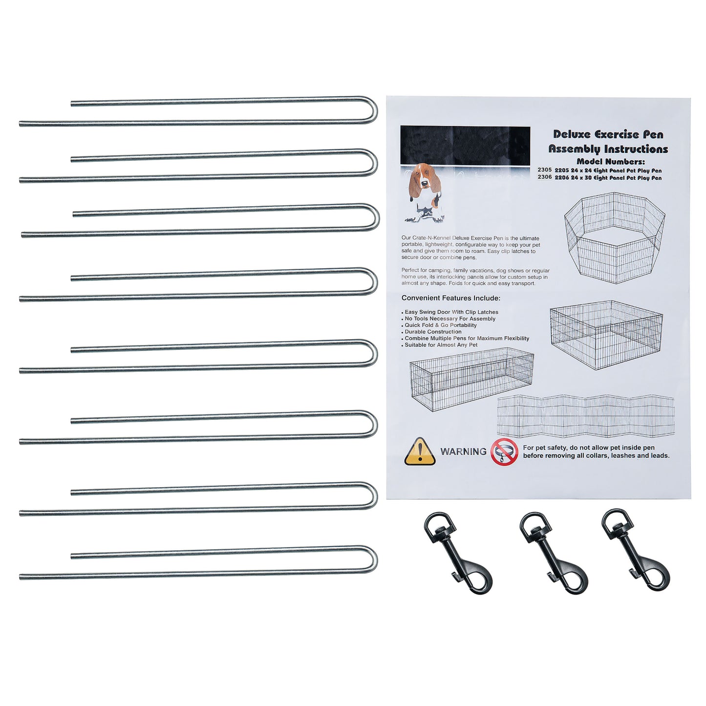 PETMAKER Indoor/Outdoor Foldable Dog Playpen