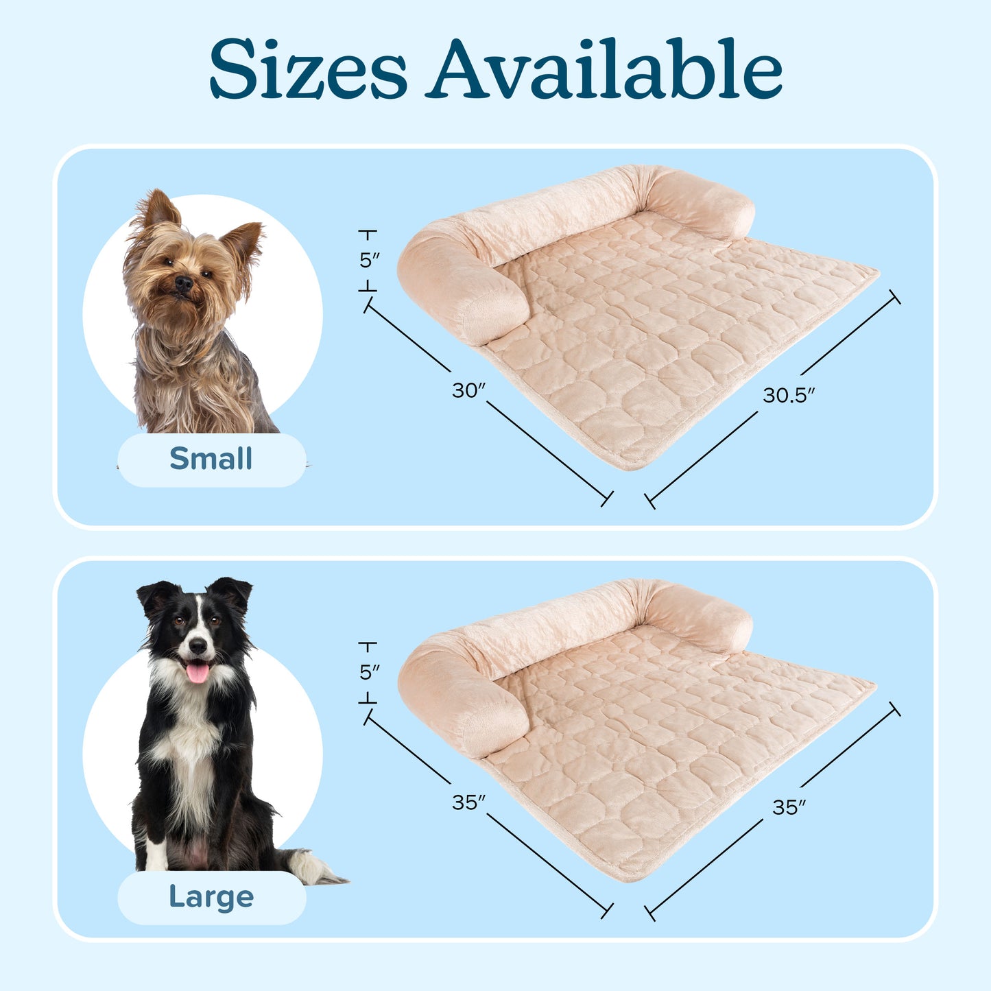 Furniture Protector Pet with Bolster
