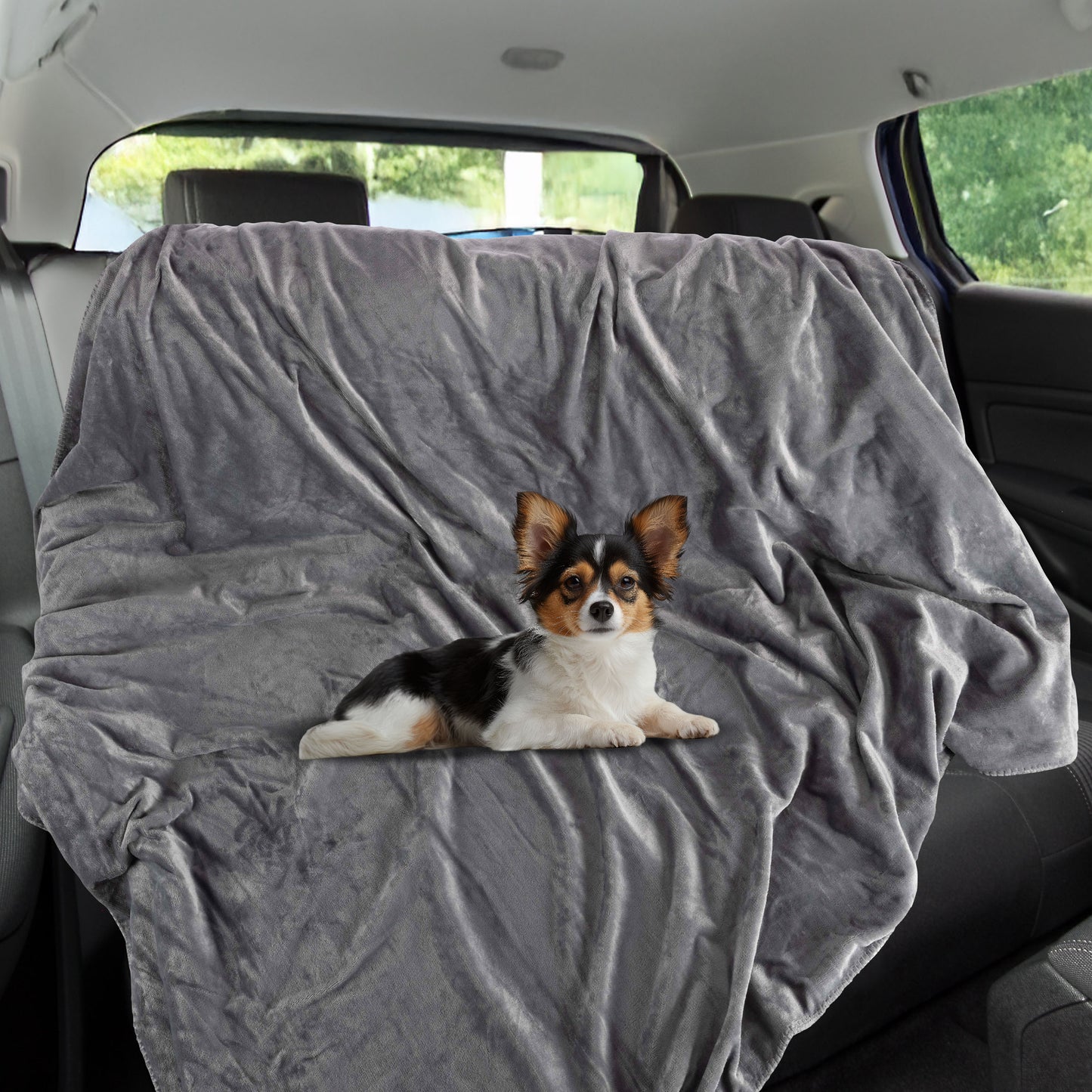 PETMAKER 30x40-Inch Waterproof Dog Blanket, Gray