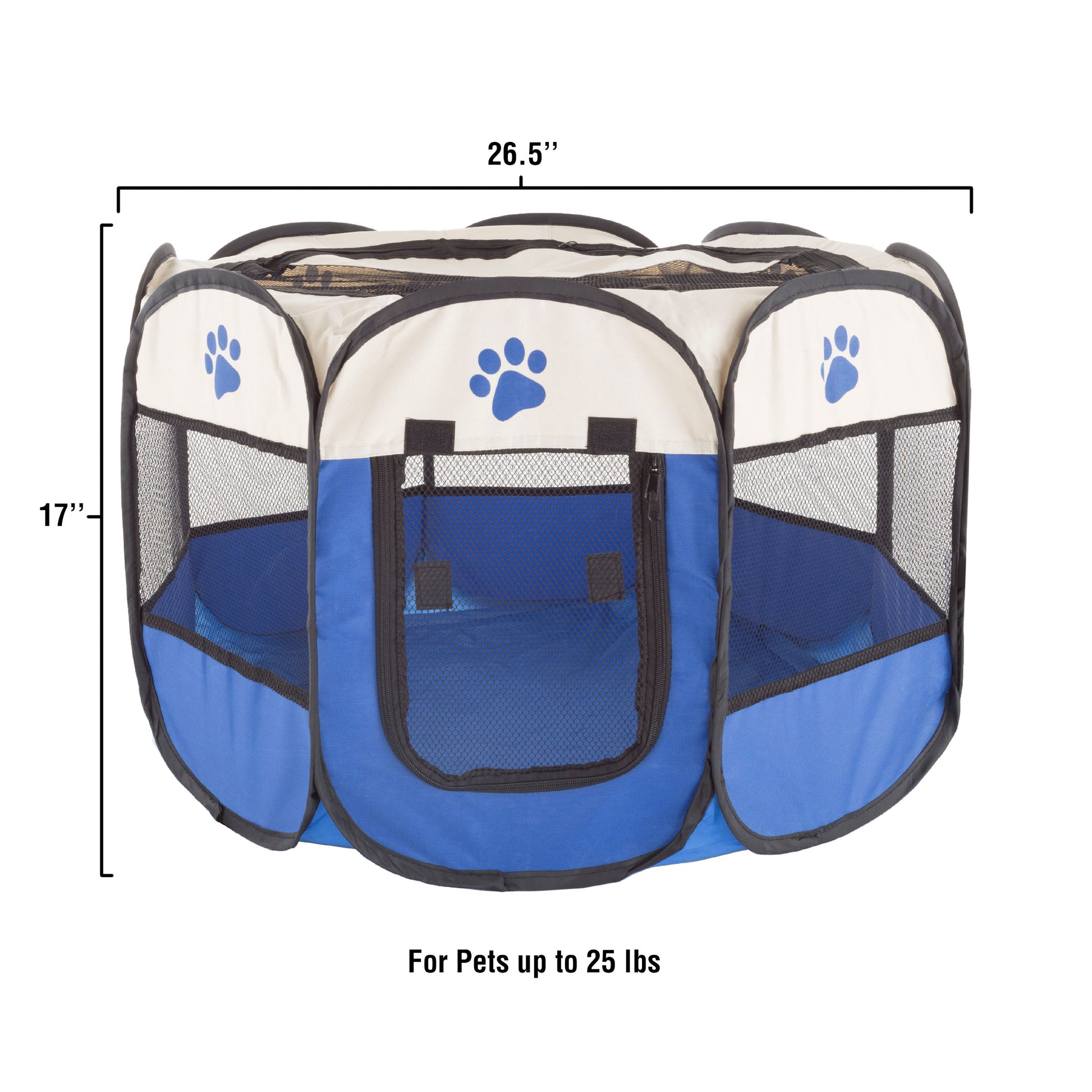 foldable pet tent PETMAKER Pop-Up Dog Playpen and Cat Tent