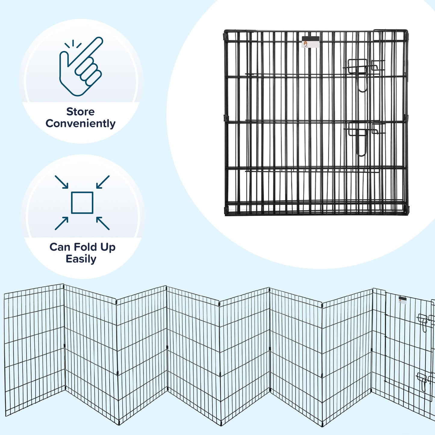 PETMAKER Indoor/Outdoor Foldable Dog Playpen