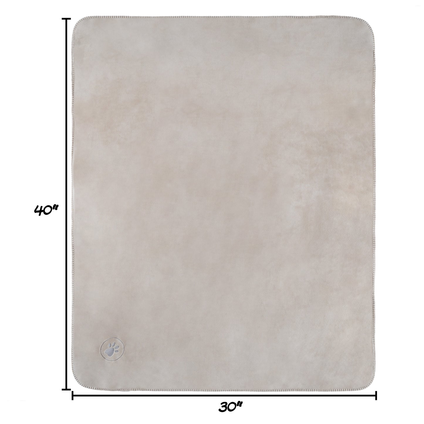 PETMAKER 30x40-Inch Waterproof Dog Blanket, Tan