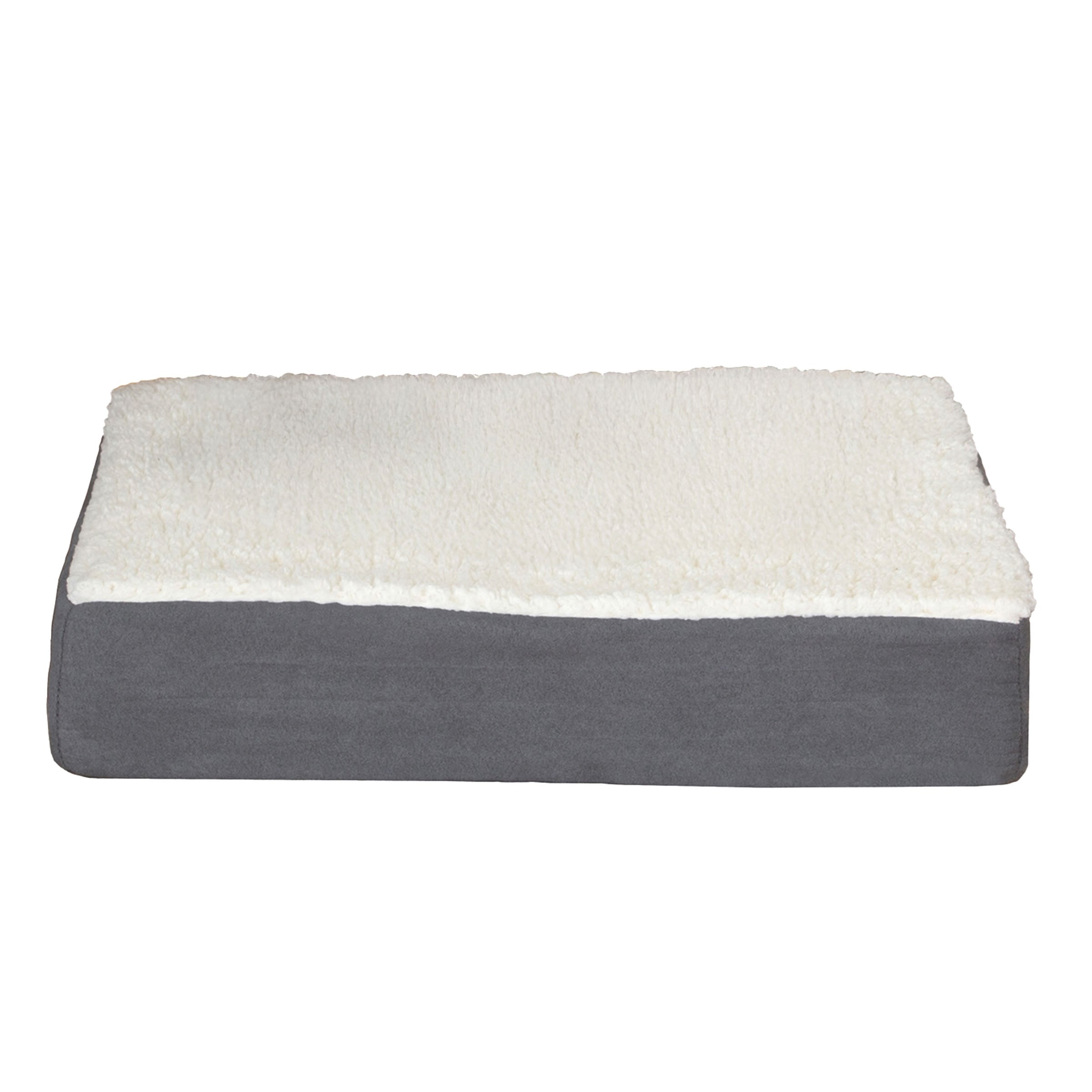 PETMAKER 20x15 Orthopedic Dog Bed with Memory Foam and Sherpa