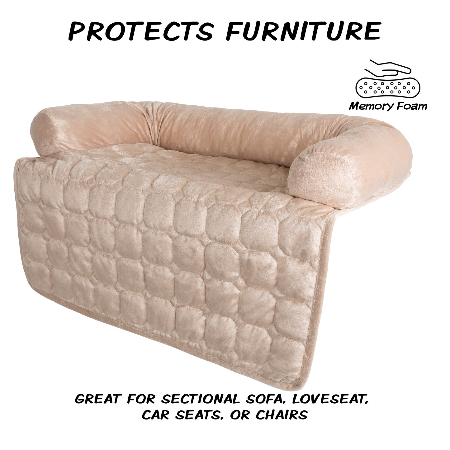 Furniture Protector Pet with Bolster