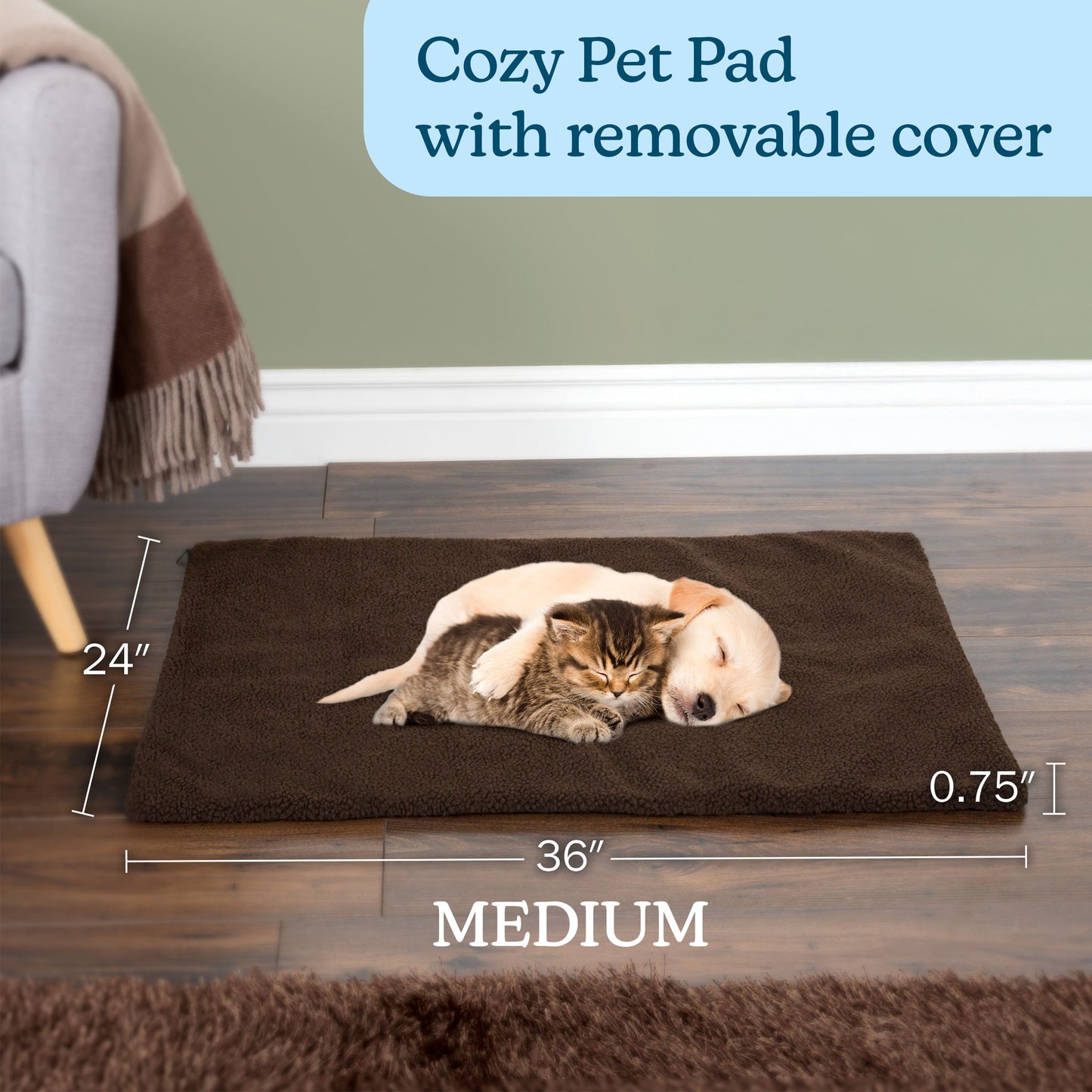 Self-Heating Pet Pad Thermal Pet Mat
