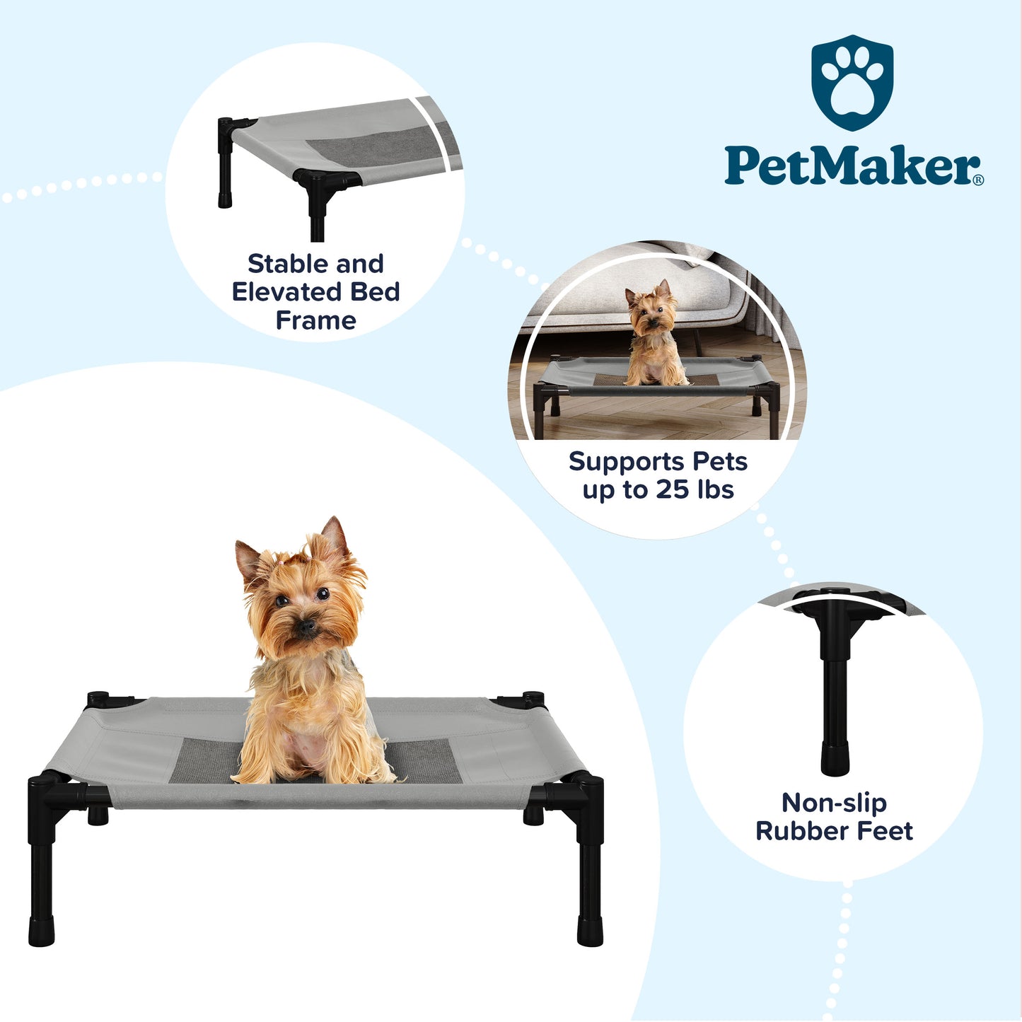 Elevated Dog Bed