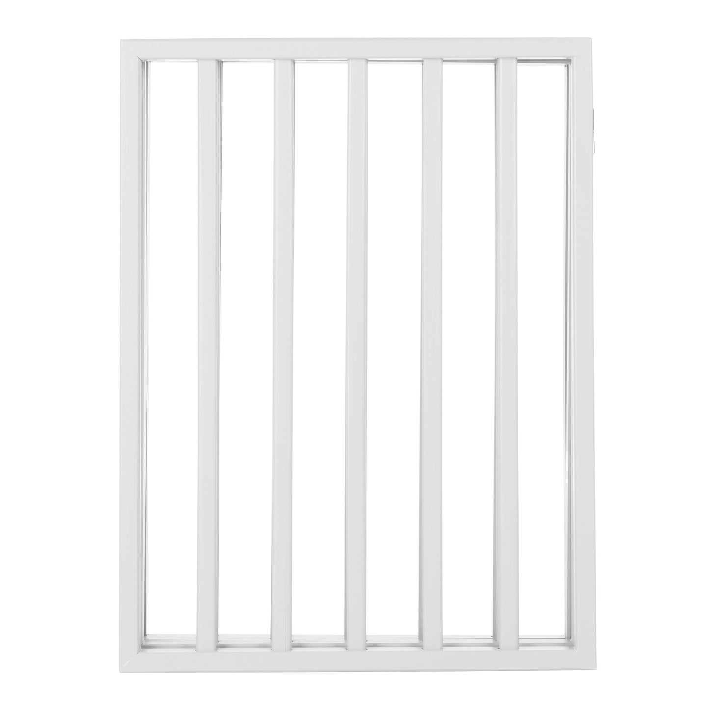 PETMAKER 4-Panel Indoor Foldable Pet Gate, White