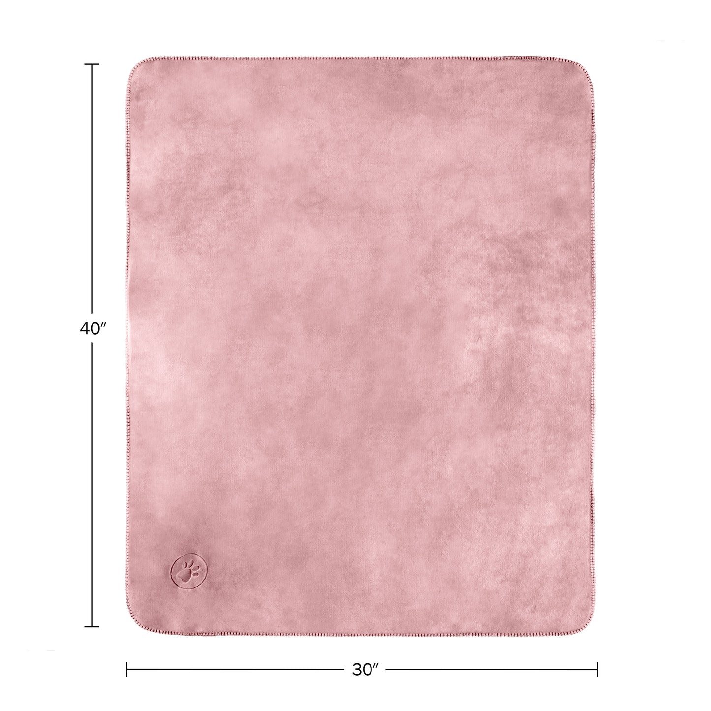 PETMAKER 30x40-Inch Waterproof Dog Blanket, Pink