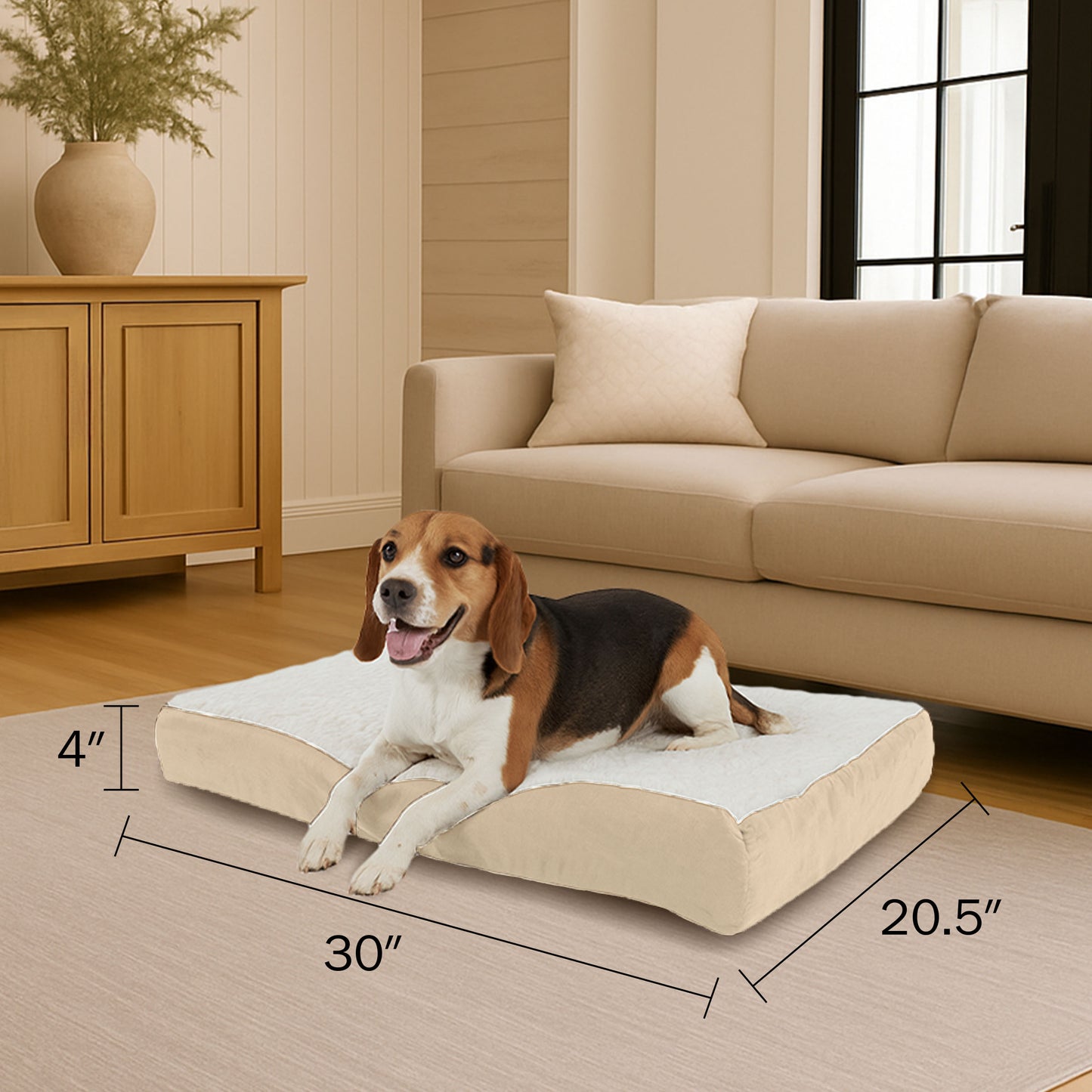 2-Layer Orthopedic Dog Bed