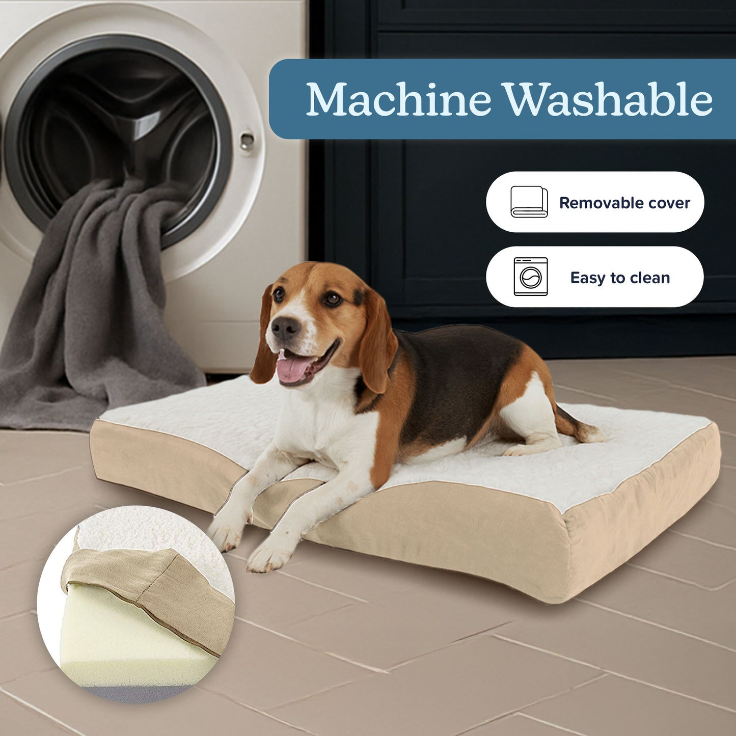 2-Layer Orthopedic Dog Bed