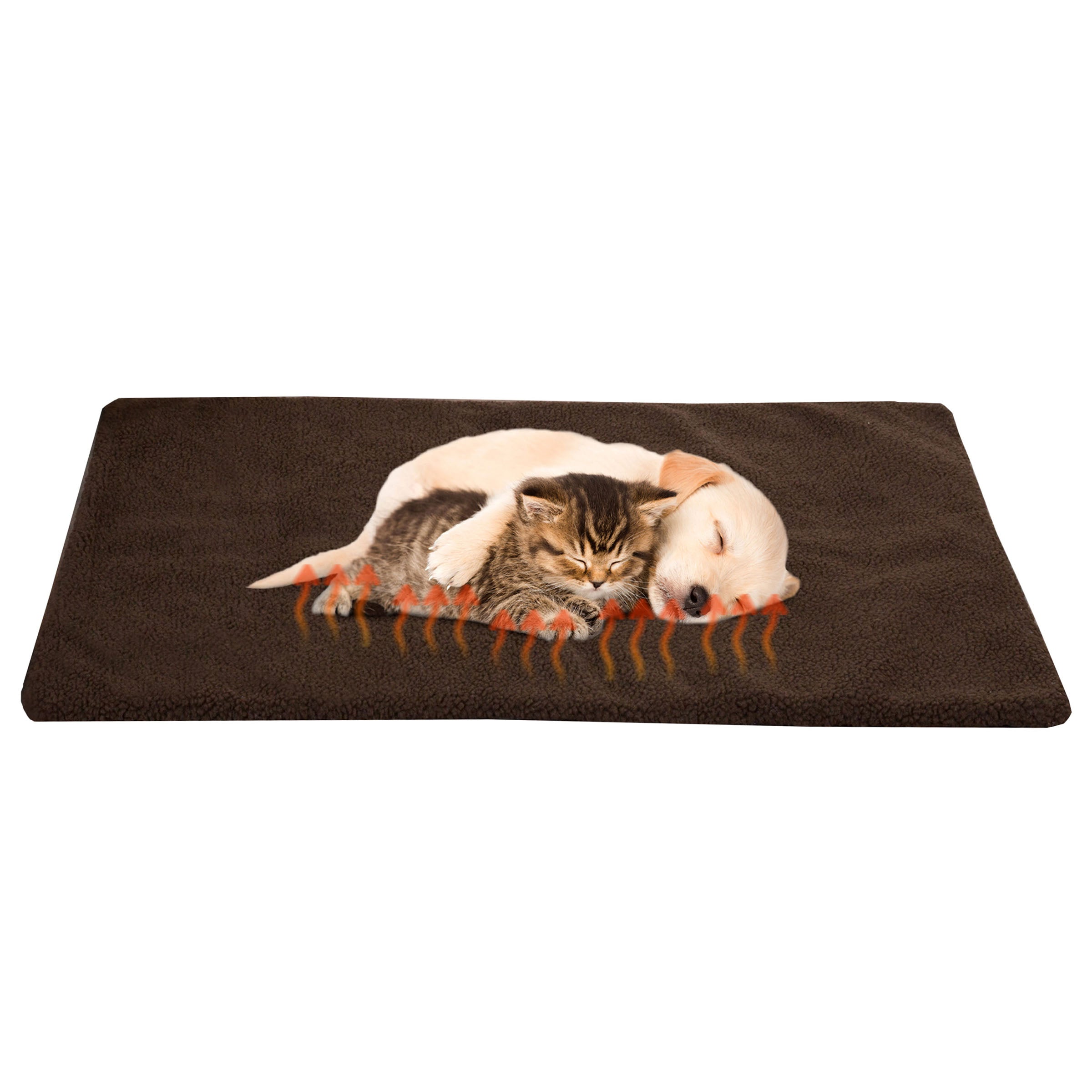 弥散圆　PET(マット) PETMAKER 36x24in Self Warming Cat Mat - Thermal Dog Crate Pad with