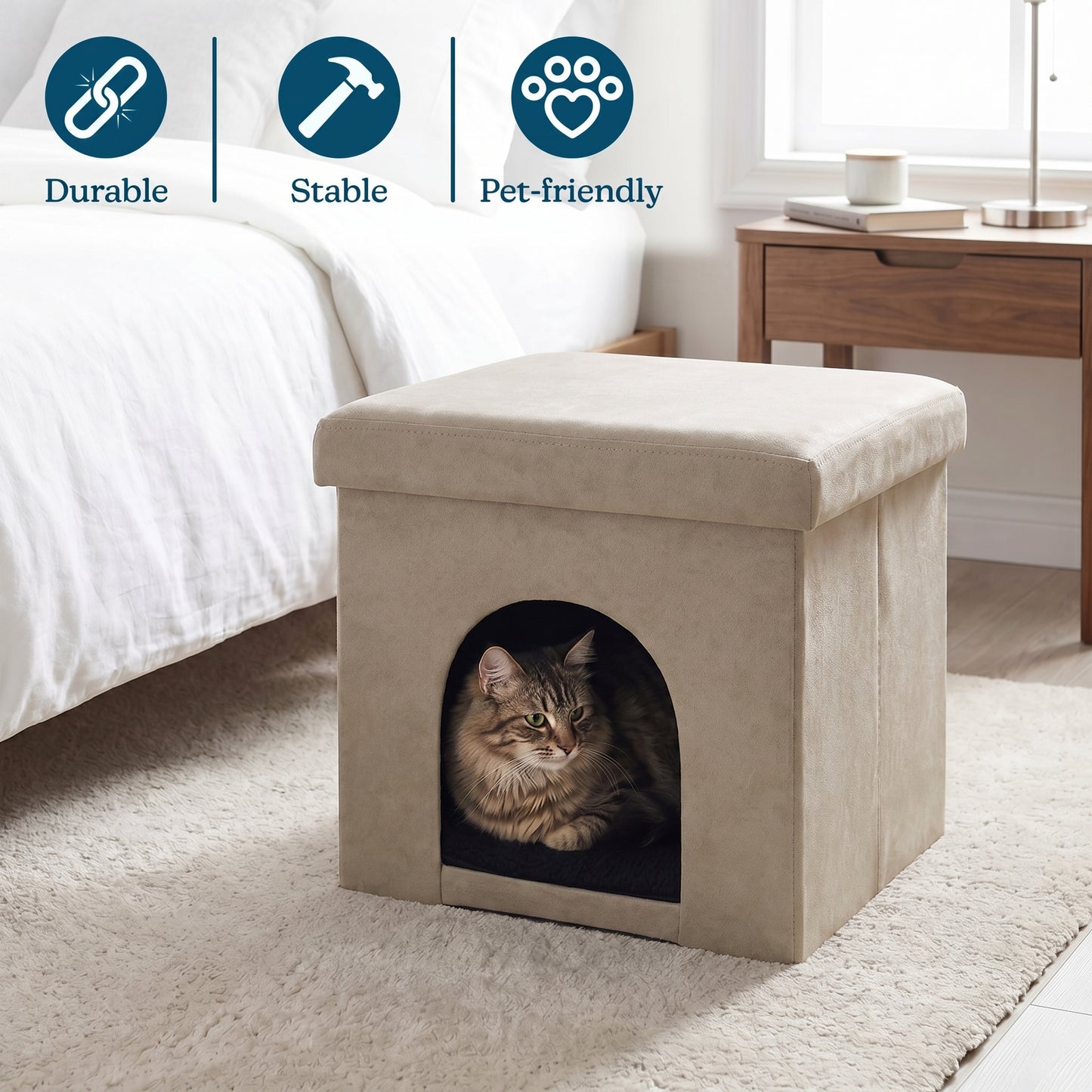 Pet House Ottoman