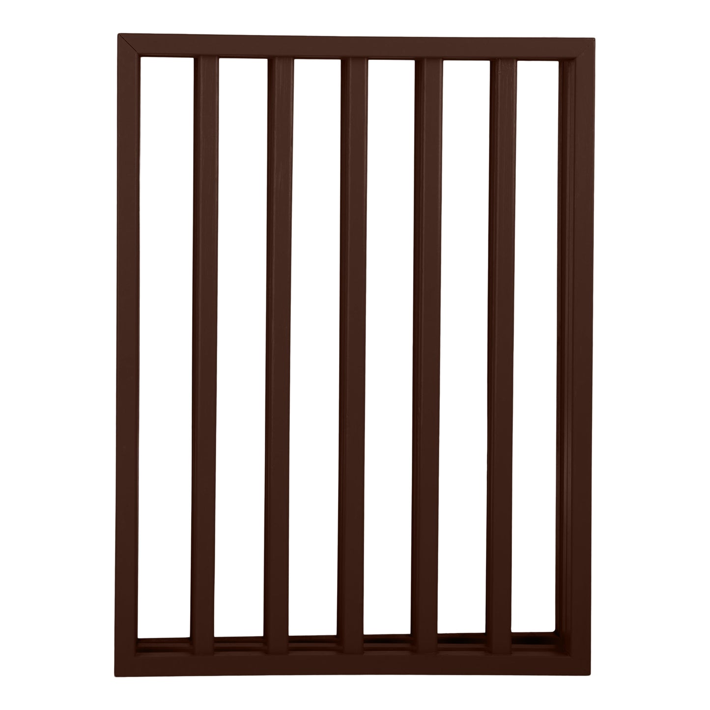 PETMAKER 3-Panel Indoor Foldable Pet Gate, Brown