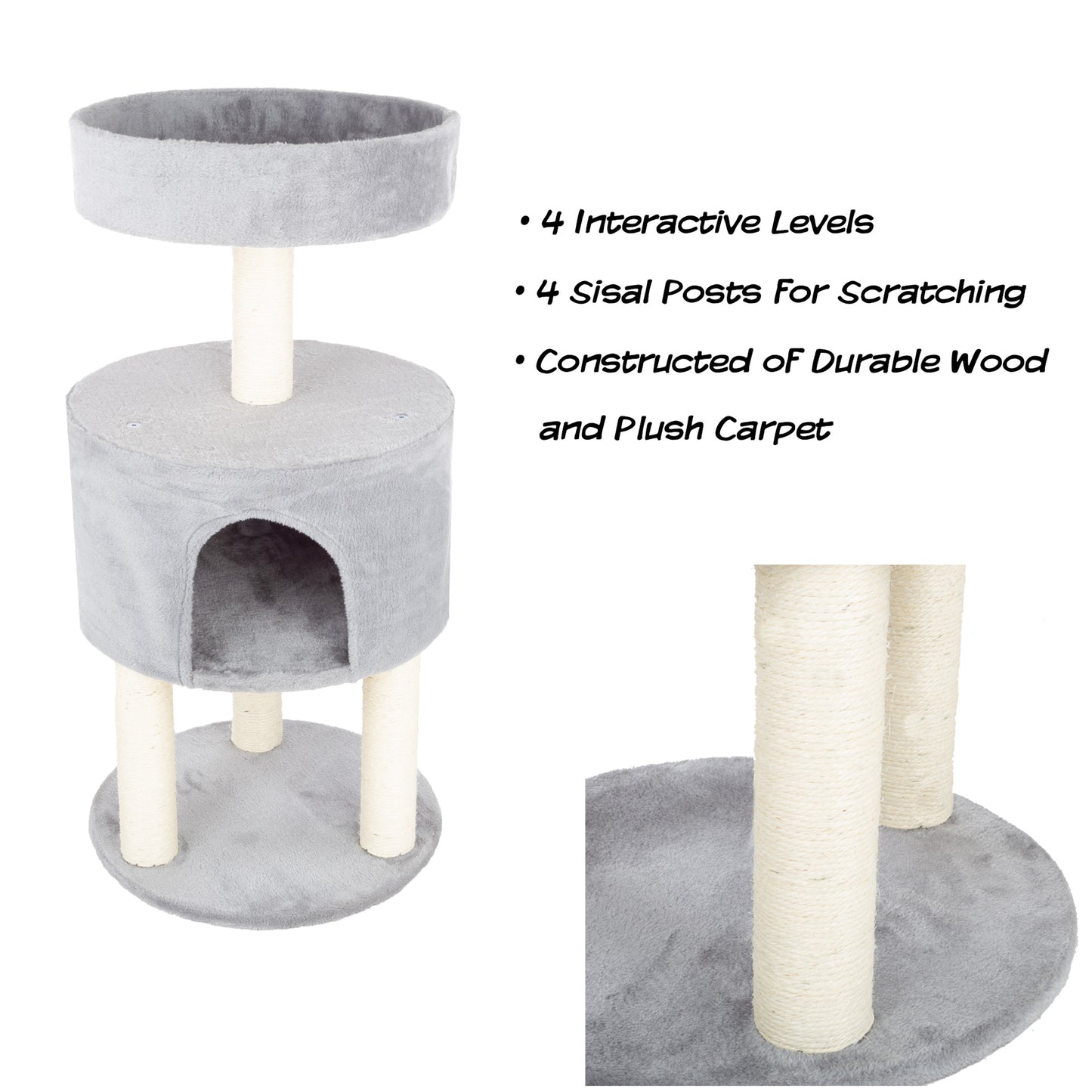 Kitty Cat Condo with Overhead Balcony