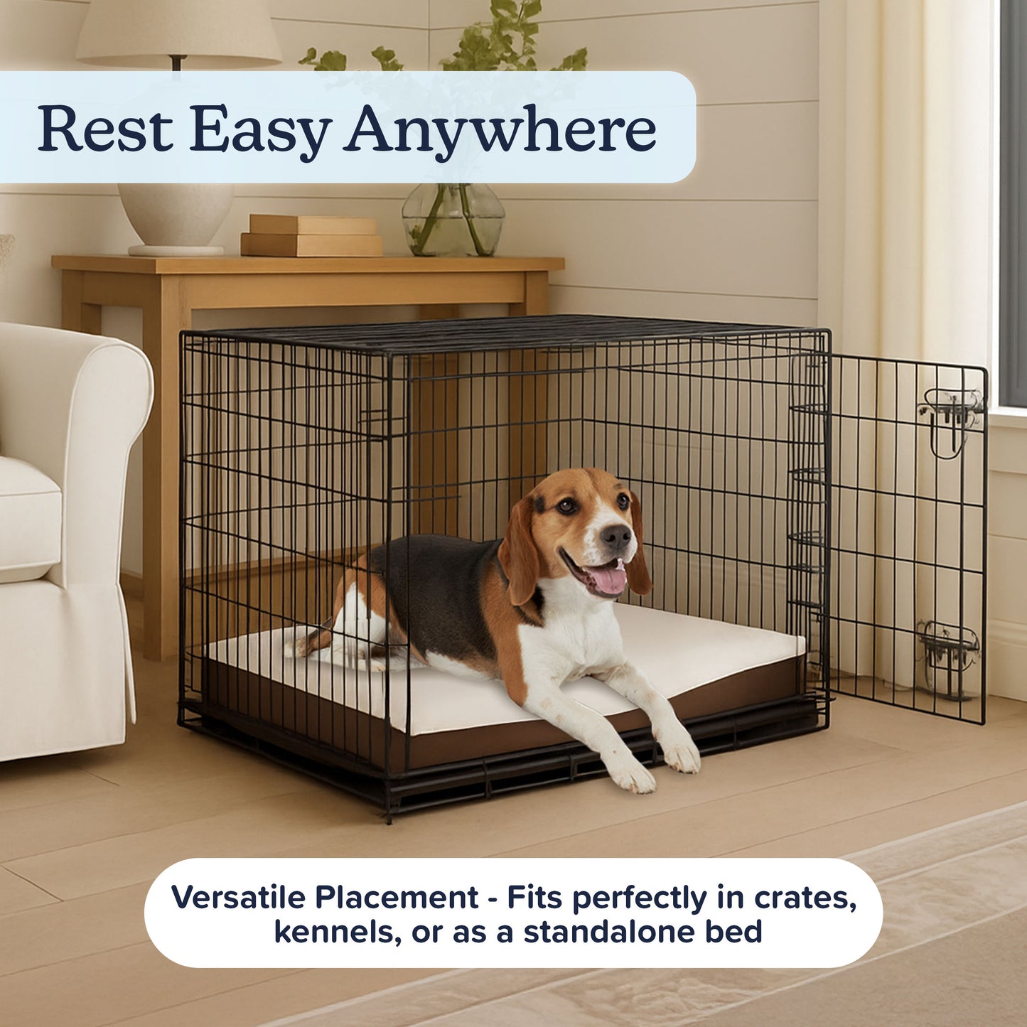 Orthopedic Sherpa Top Pet Bed