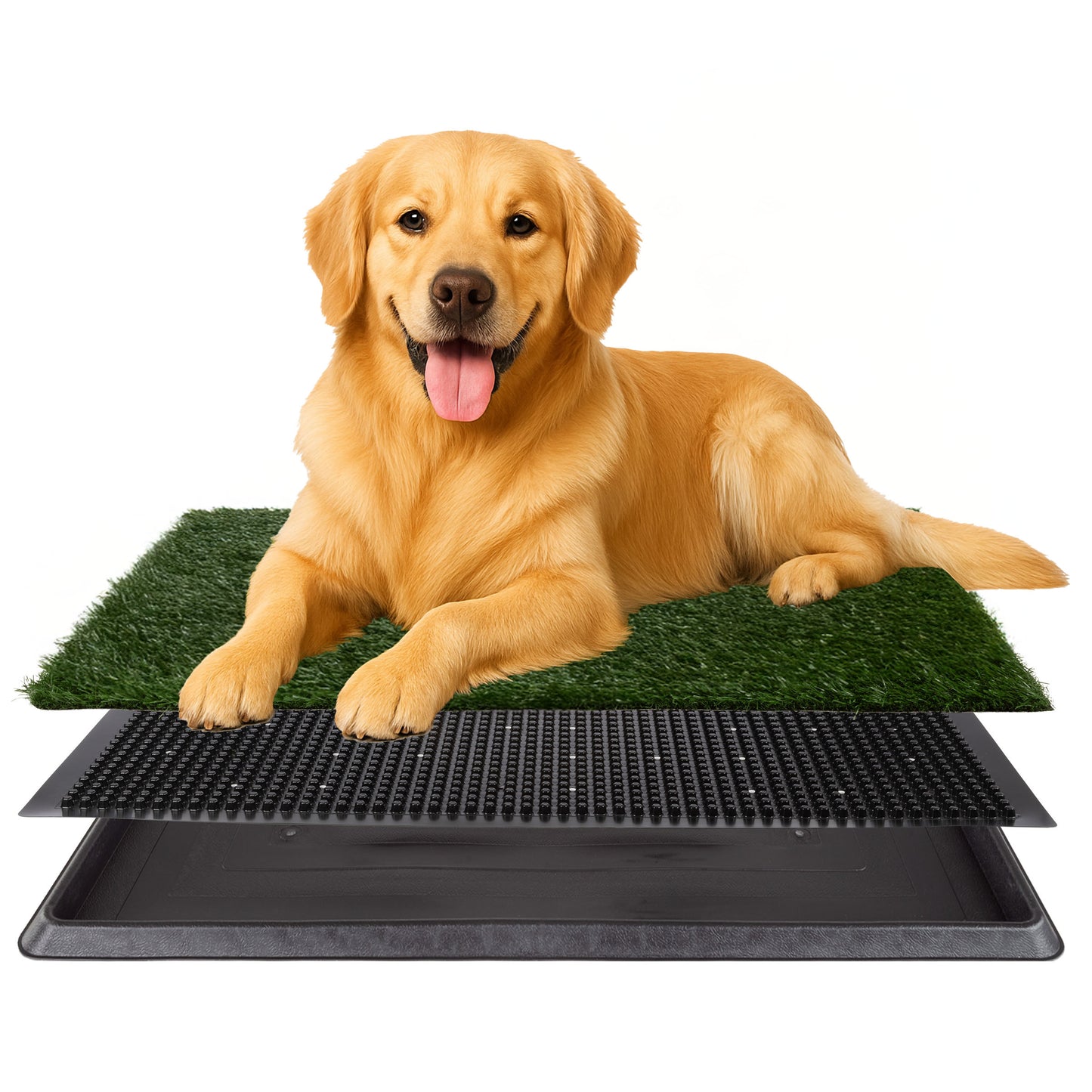 Reusable Grass Puppy Pad with Tray
