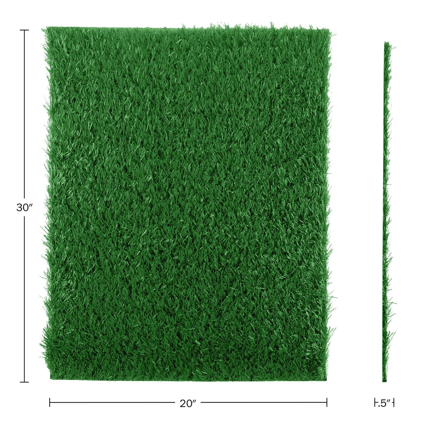 Set of 3 Replacement Turf Grass Pee Pads