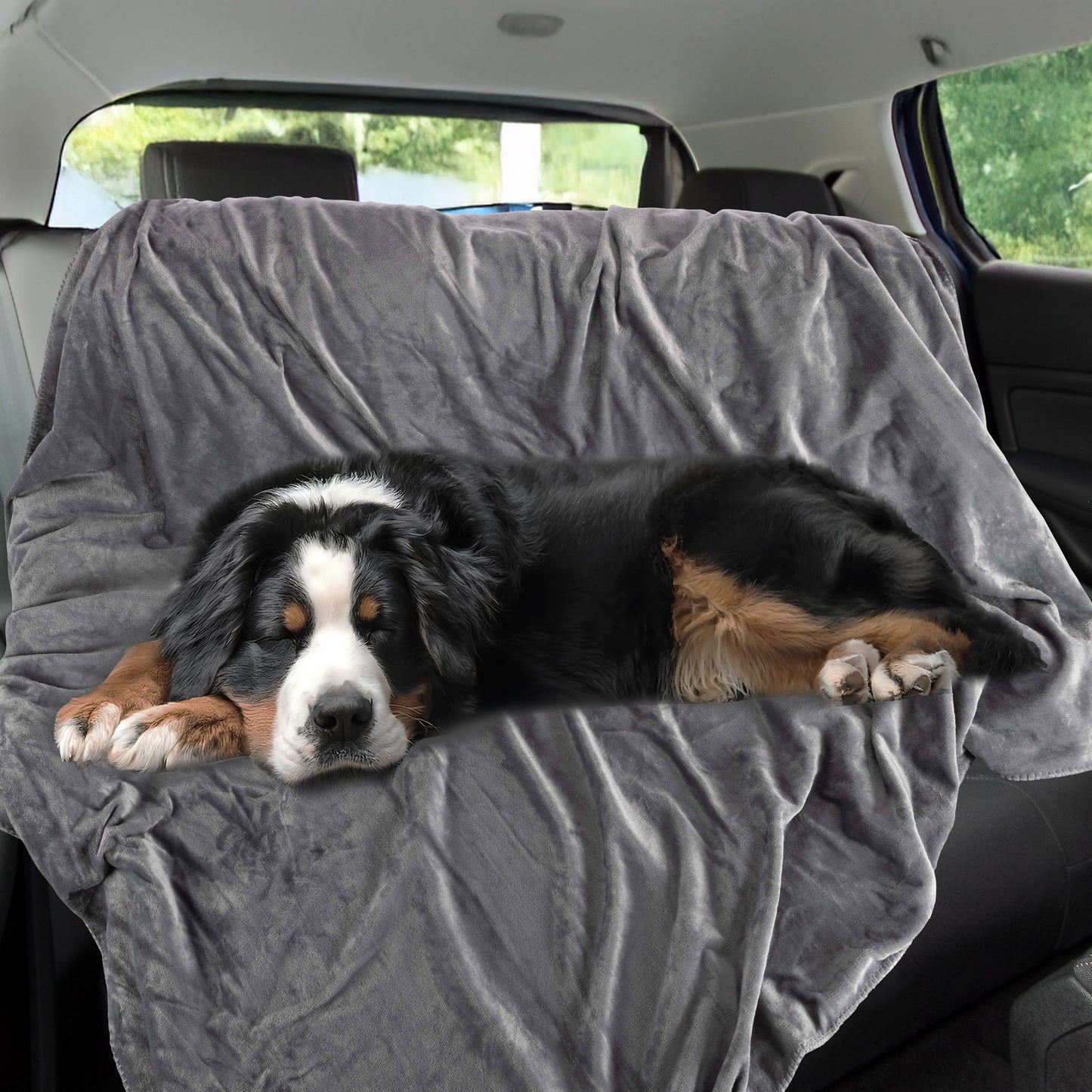 PETMAKER 60x70-Inch Waterproof Dog Blanket, Gray