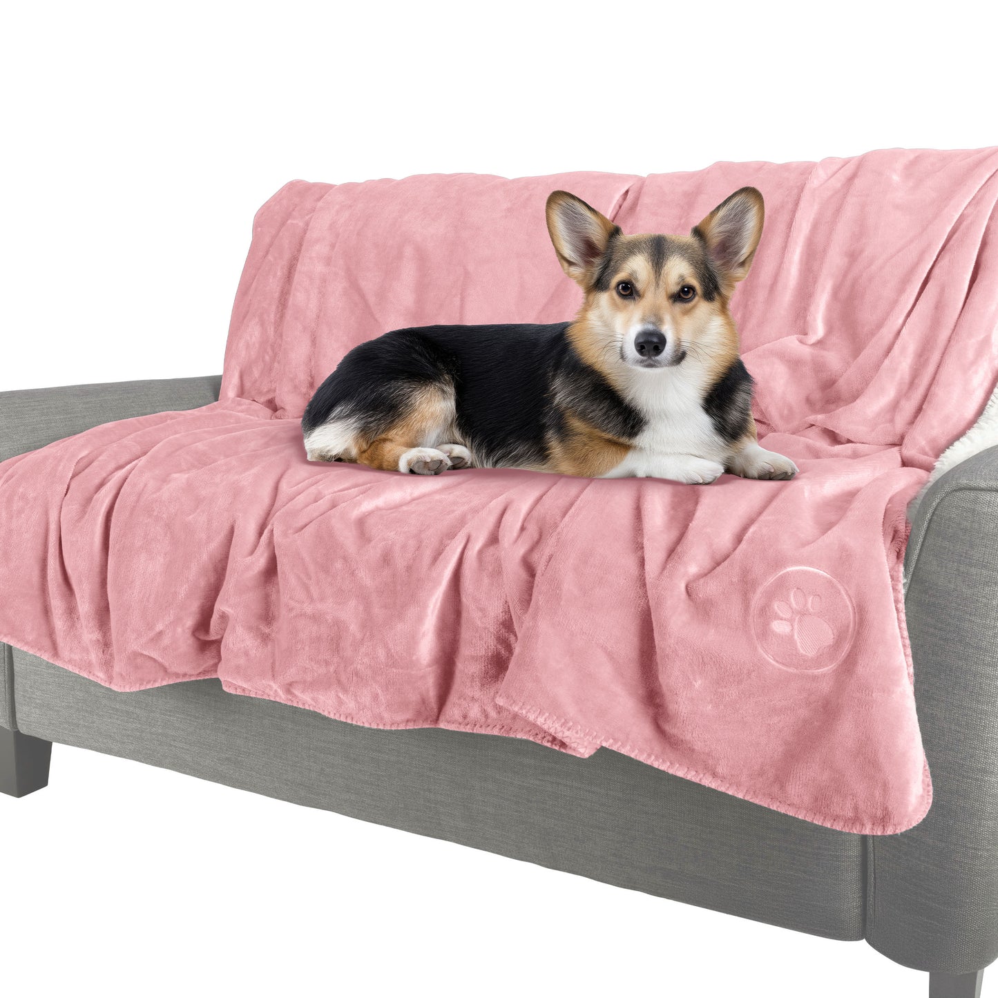 PETMAKER 50x60-Inch Waterproof Dog Blanket, Pink