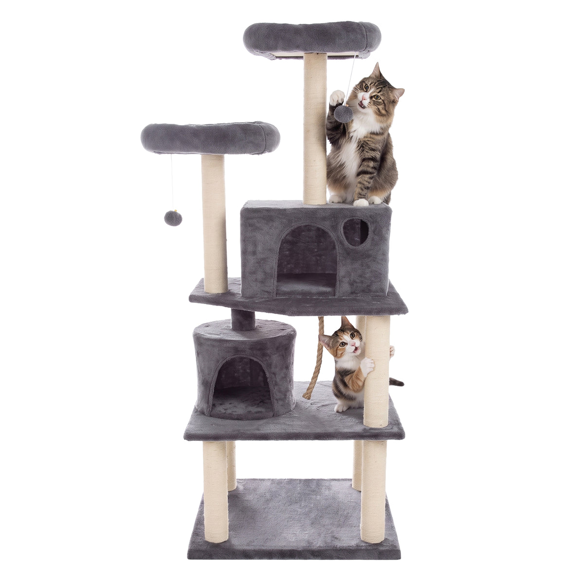 5-Tier Cat Tree with Scratch Posts