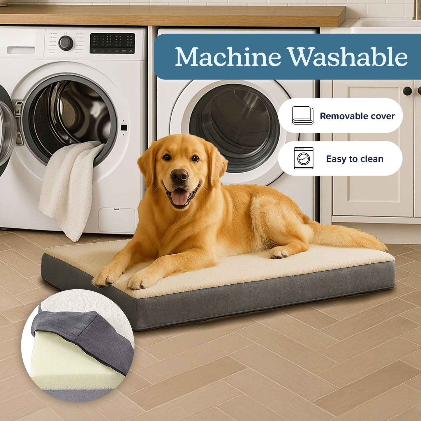 Memory Foam Pet Bed